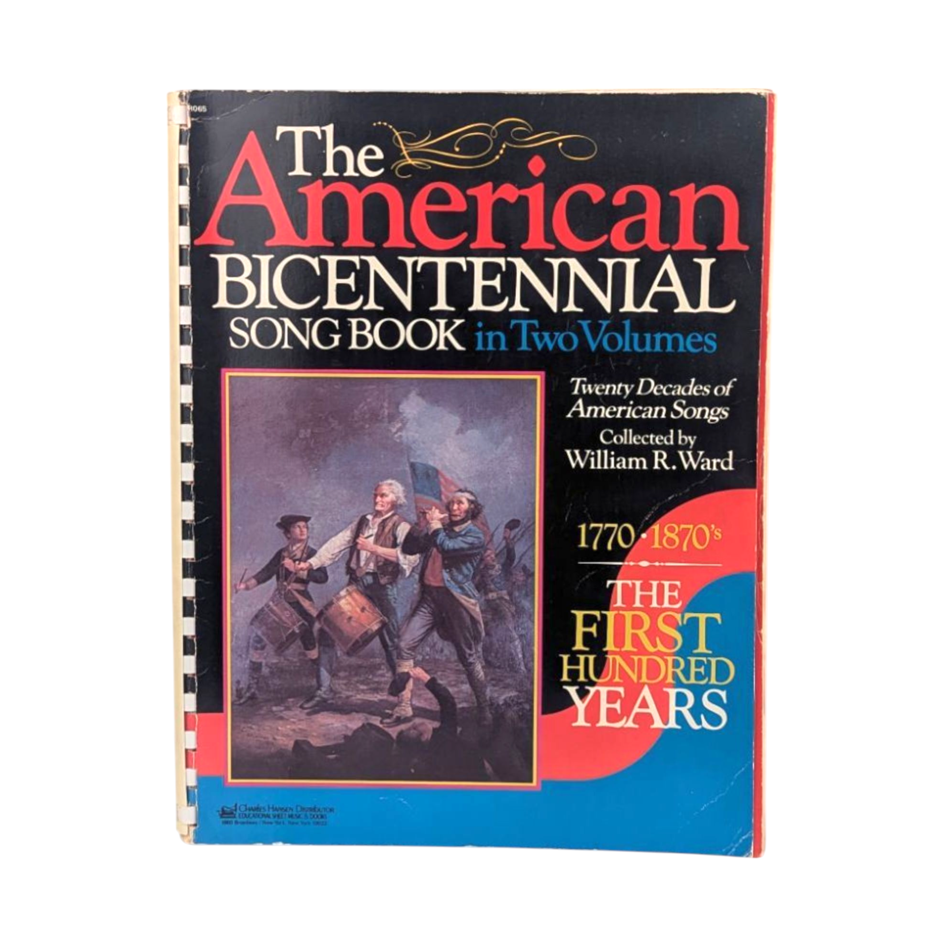 1975 Bicentennial Songbook Vol 1, American History Music, Vintage Sheet Music Collection, Gift for History Buff