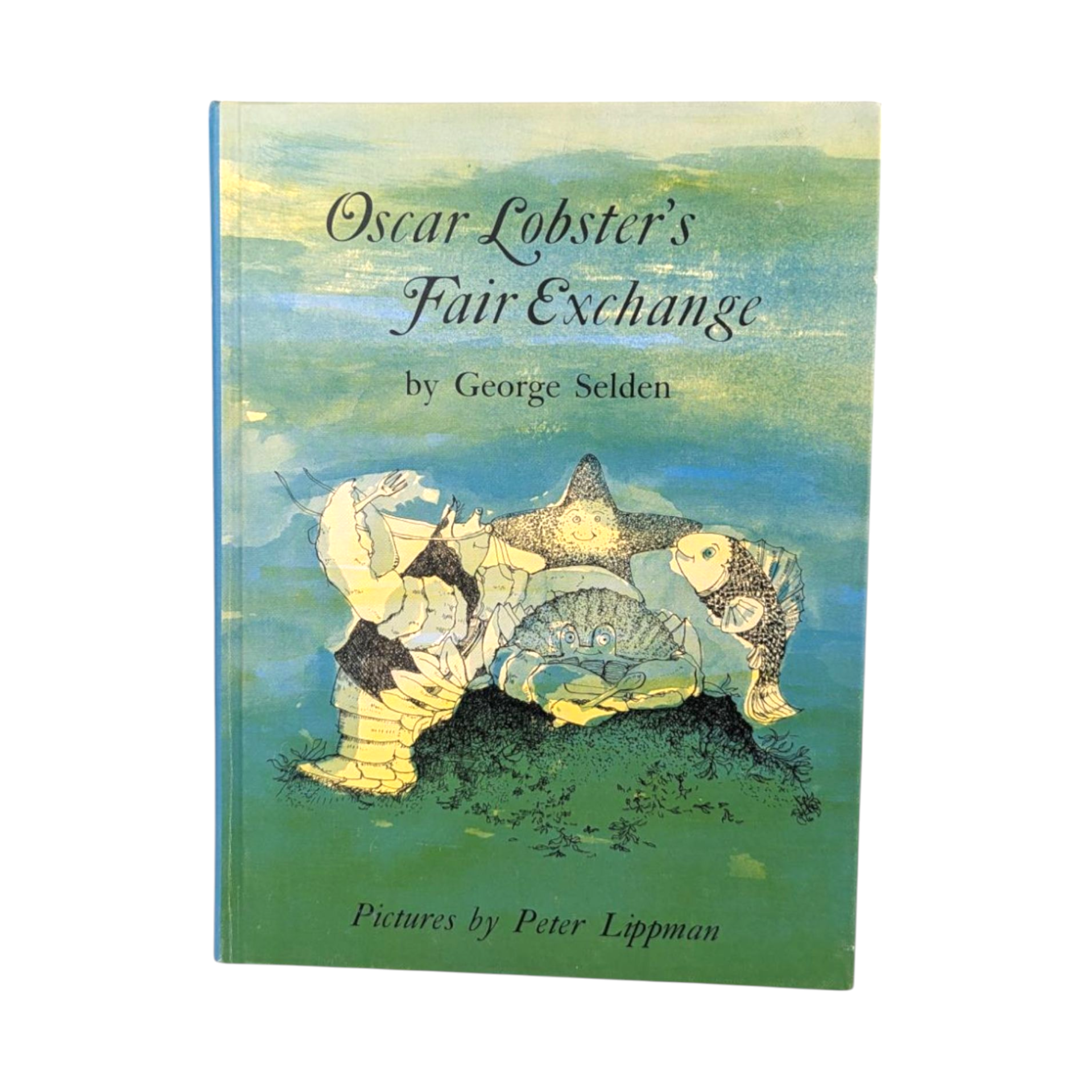1966 Oscar Lobster's Fair Exchange, George Selden, Vintage Children's Book, Illustrated Hardcover, Gift for Kids, Book Lovers