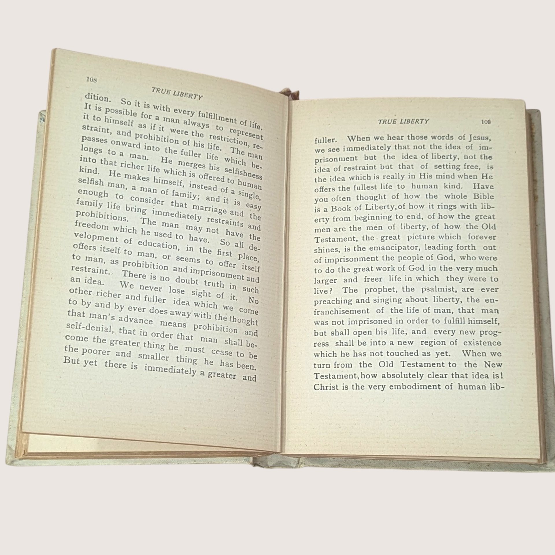 1890 Addresses Phillips Brooks HM Caldwell Hardcover Book