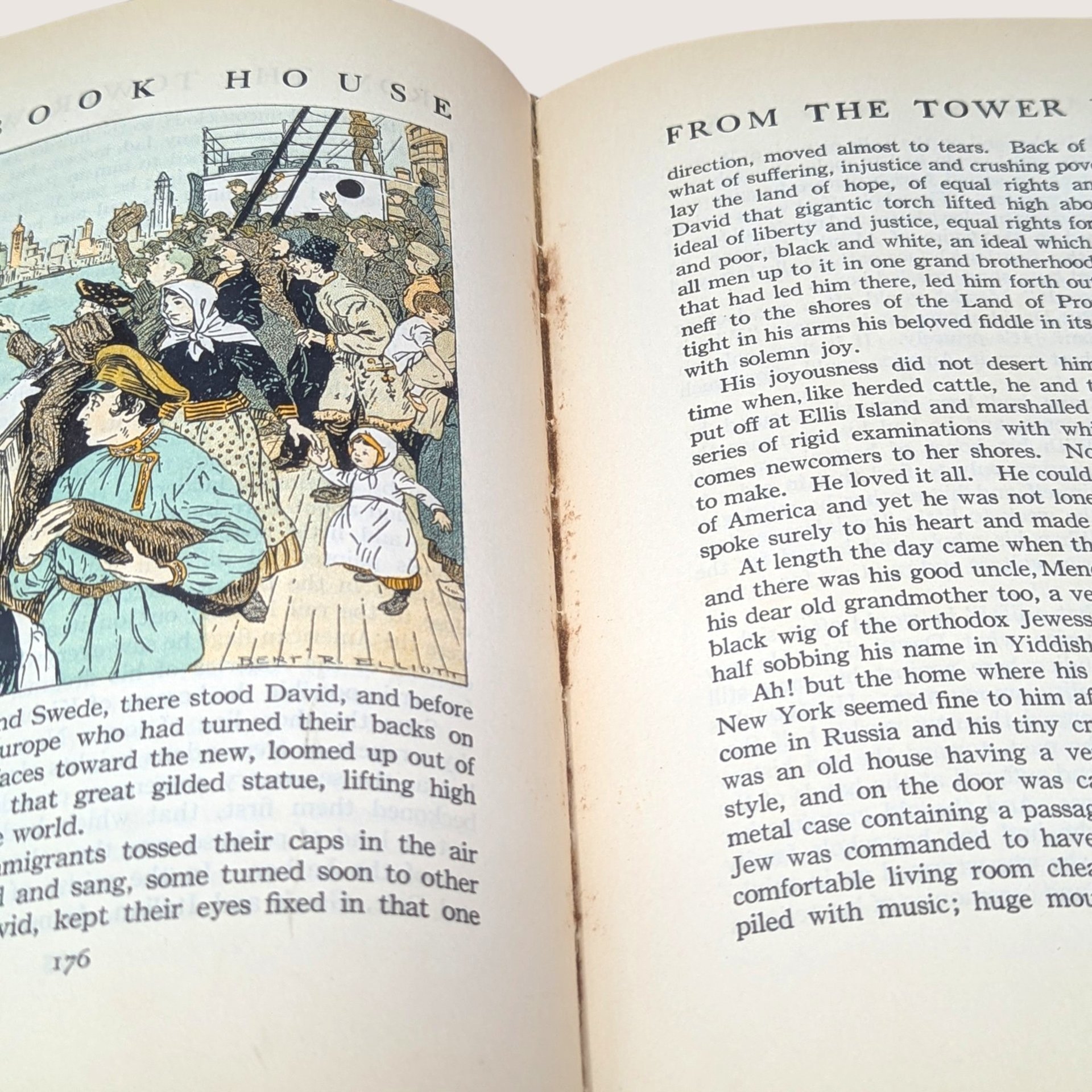 1921 From The Tower Window of My Bookhouse Olive Beaupre Miller Hardcover
