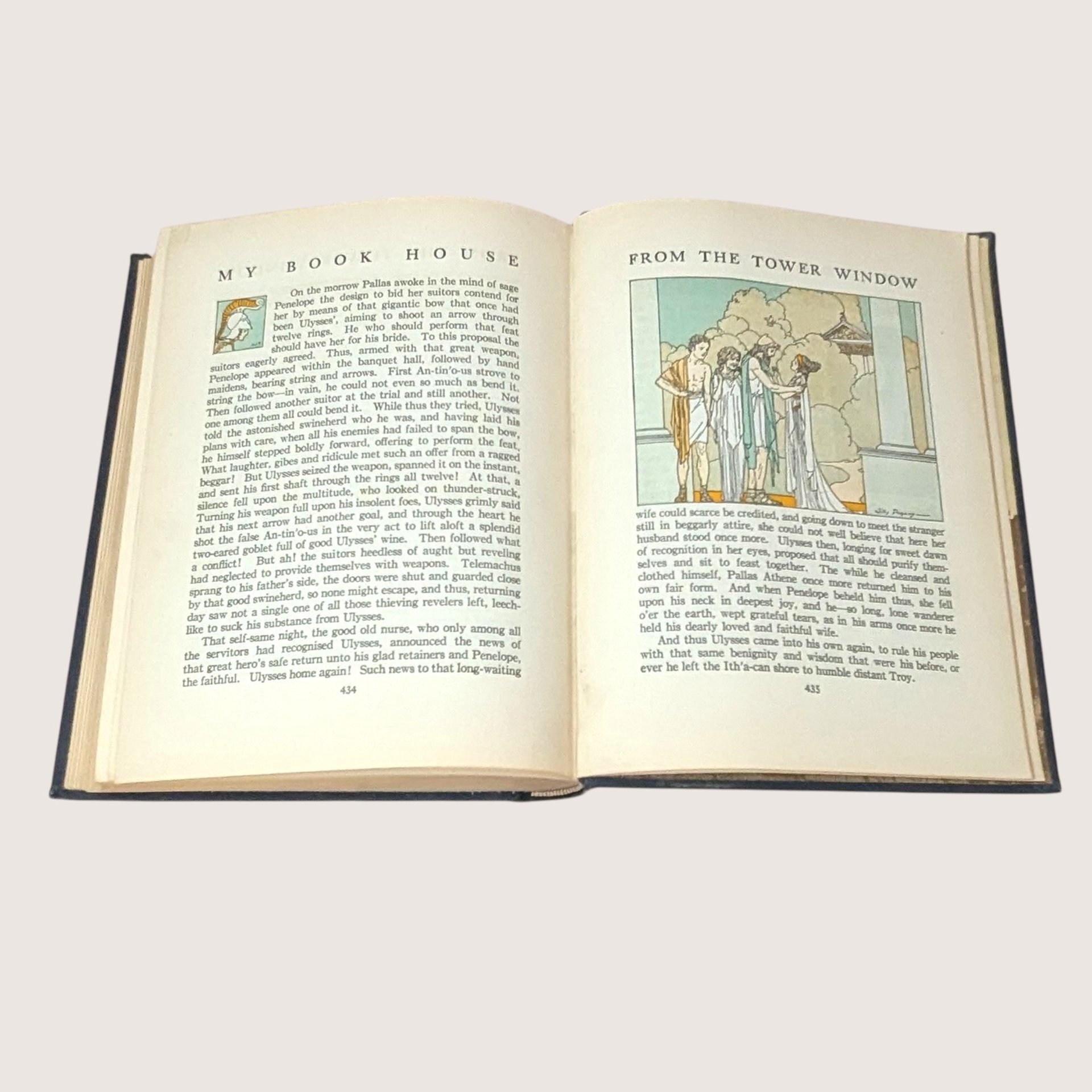 1921 From The Tower Window of My Bookhouse Olive Beaupre Miller Hardcover