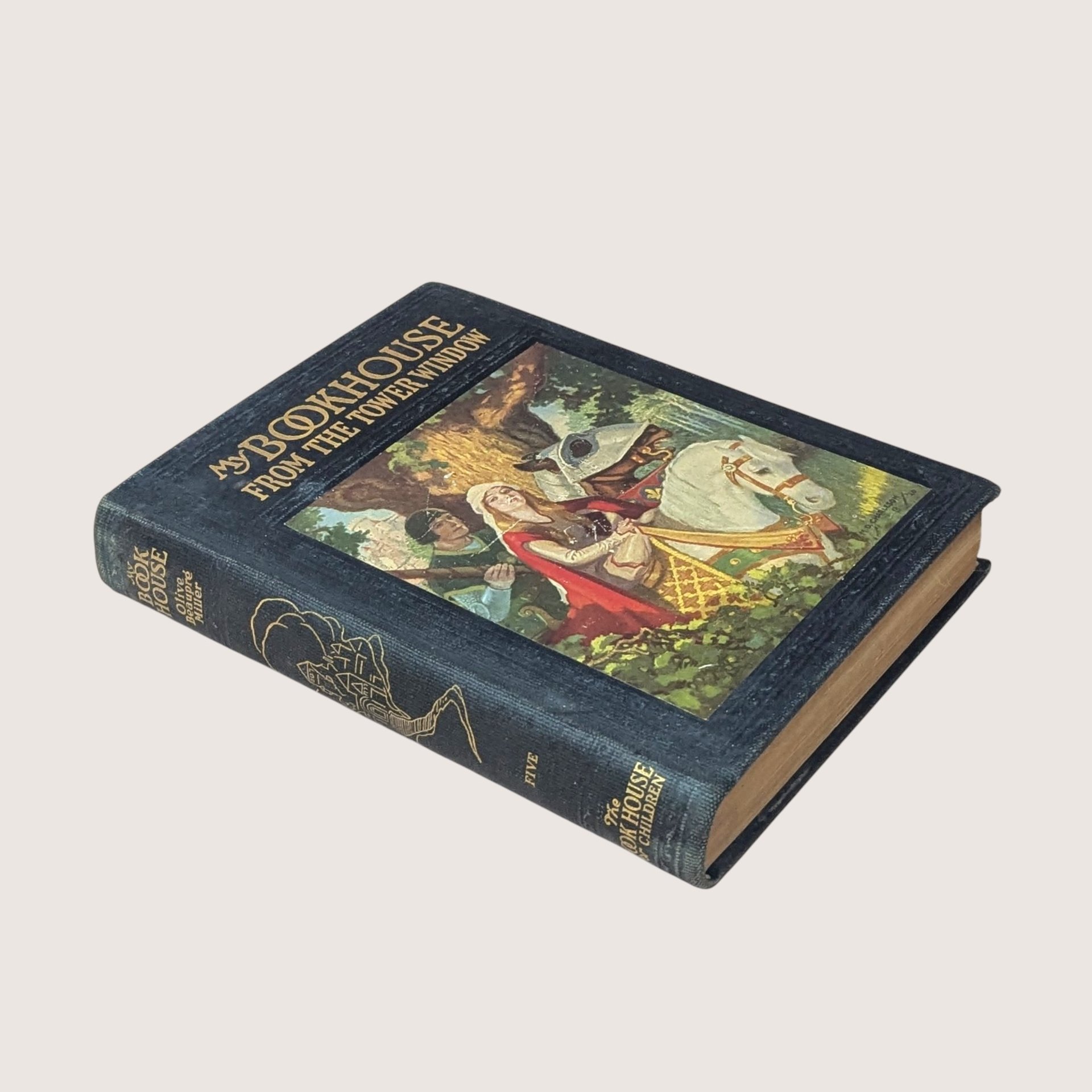 1921 From The Tower Window of My Bookhouse Olive Beaupre Miller Hardcover