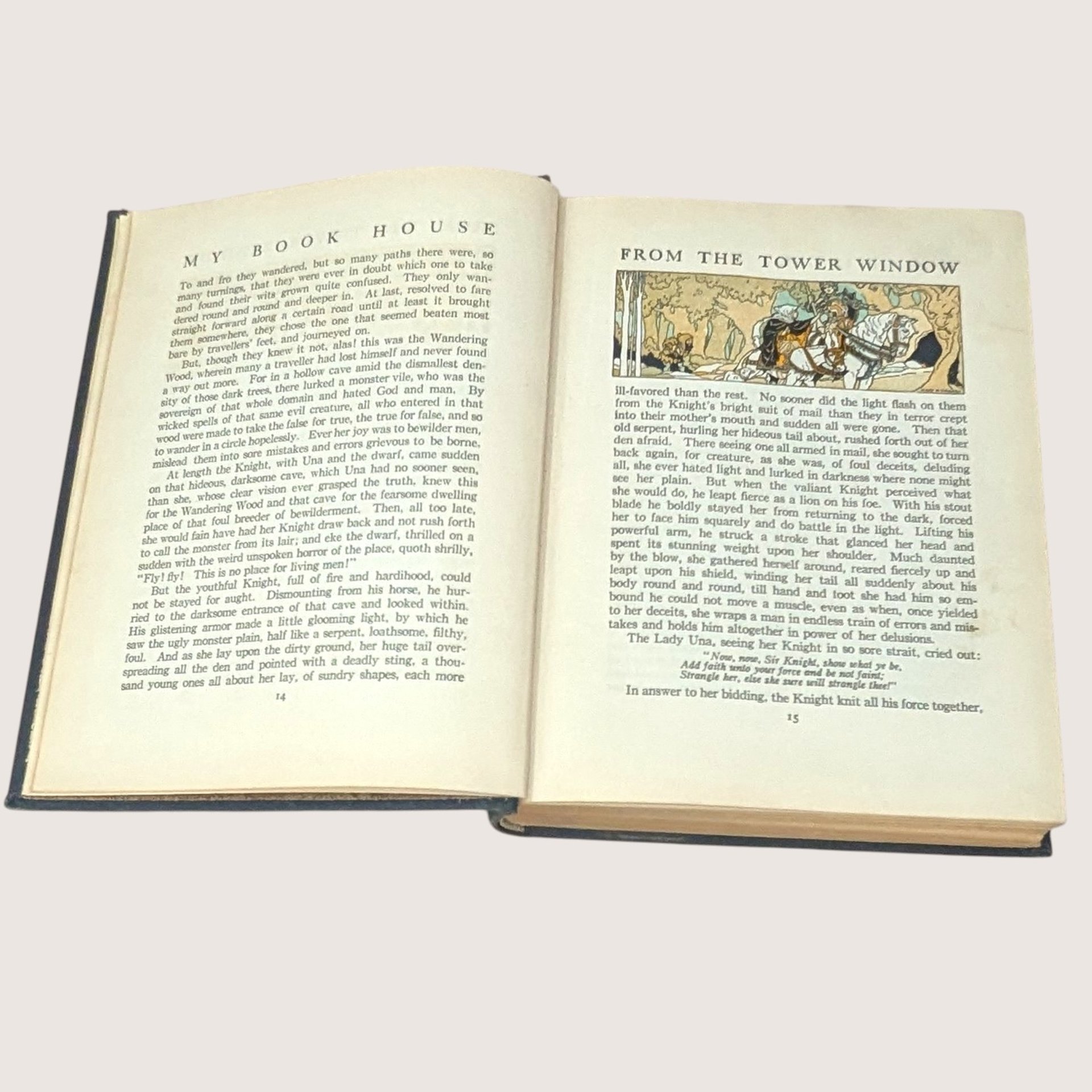 1921 From The Tower Window of My Bookhouse Olive Beaupre Miller Hardcover