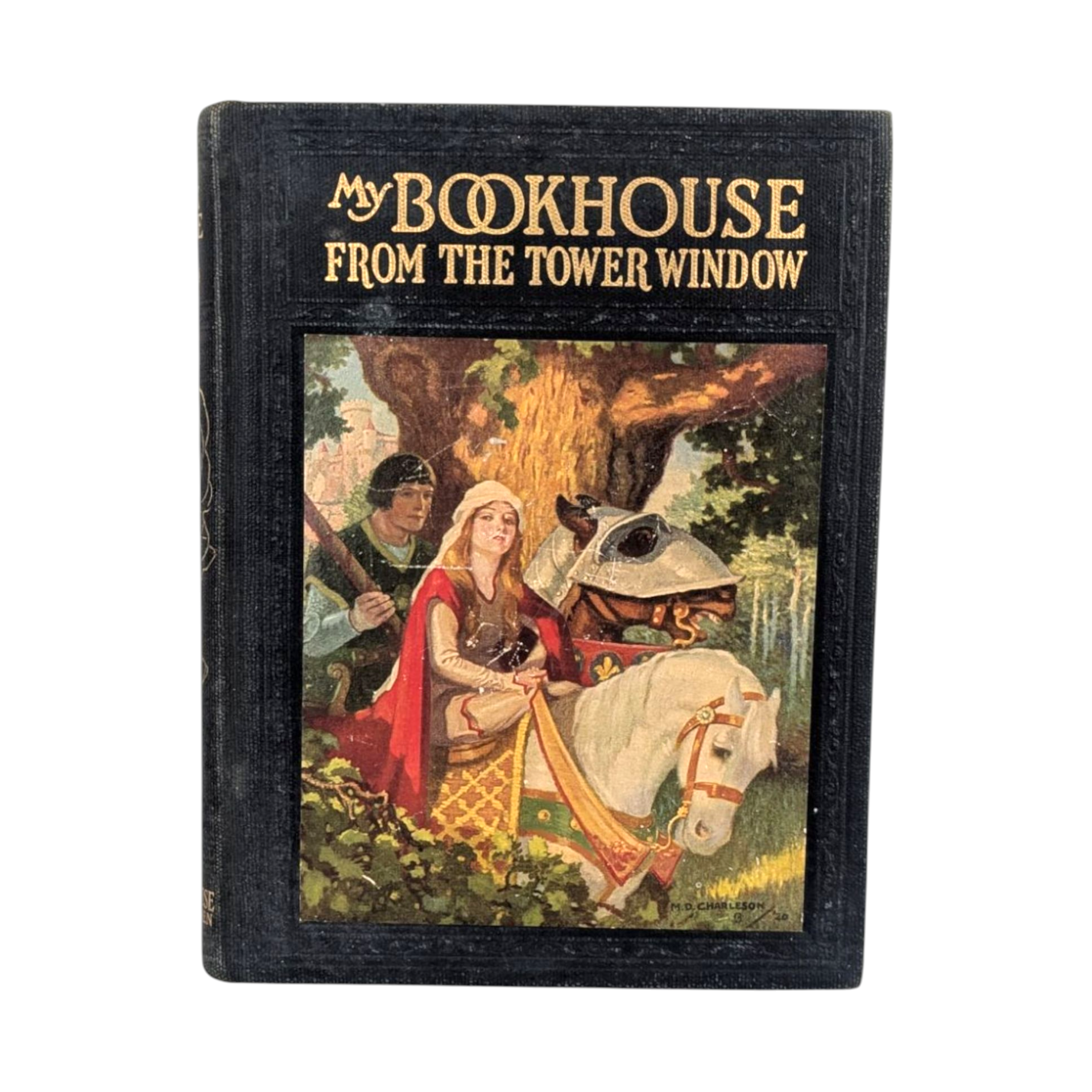 1921 My Bookhouse From The Tower Window, Olive Beaupre Miller, Vintage Children's Literature, Illustrated Storybook, Collectible Book