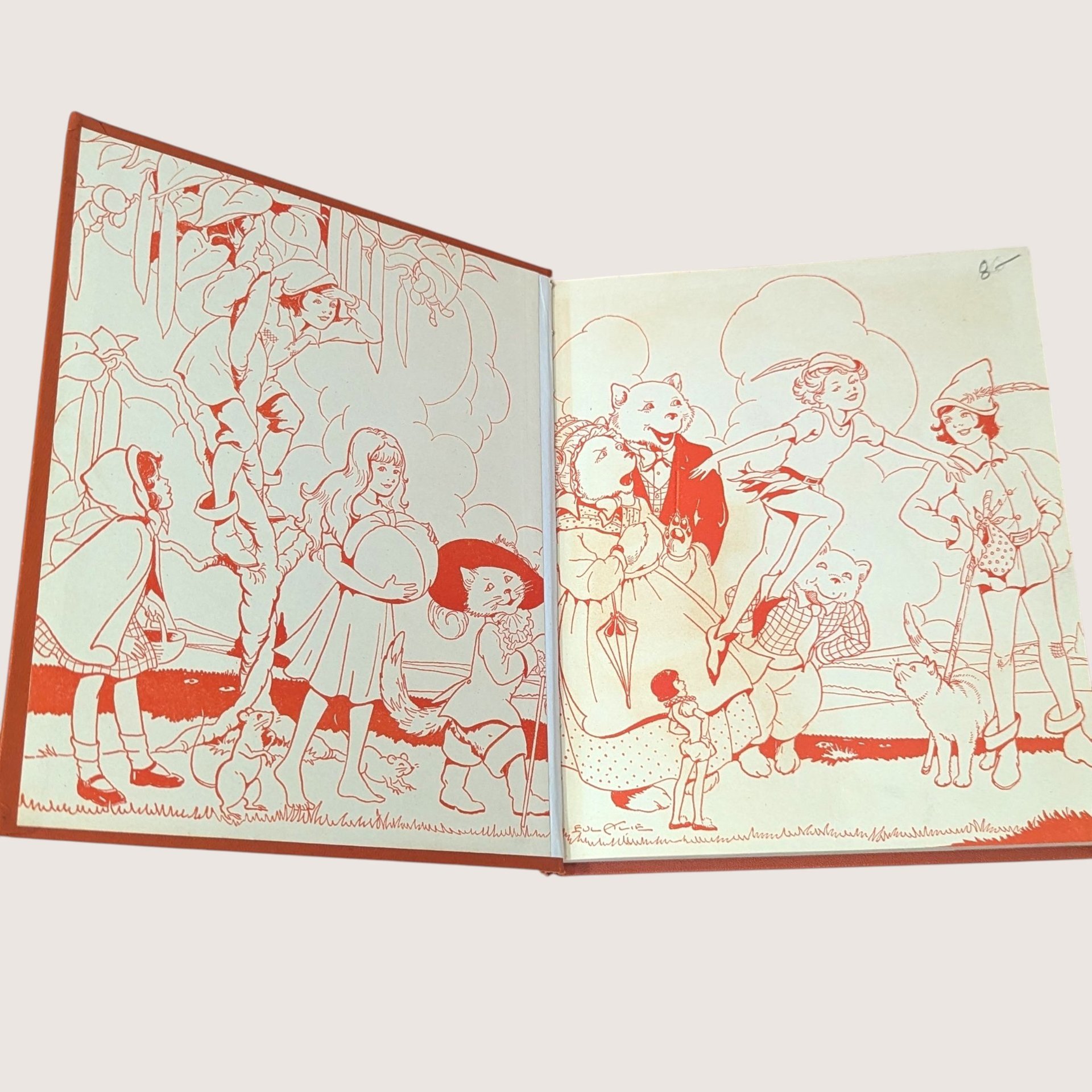 1938 Eight Fairy Tales Watty Piper Hardcover Book