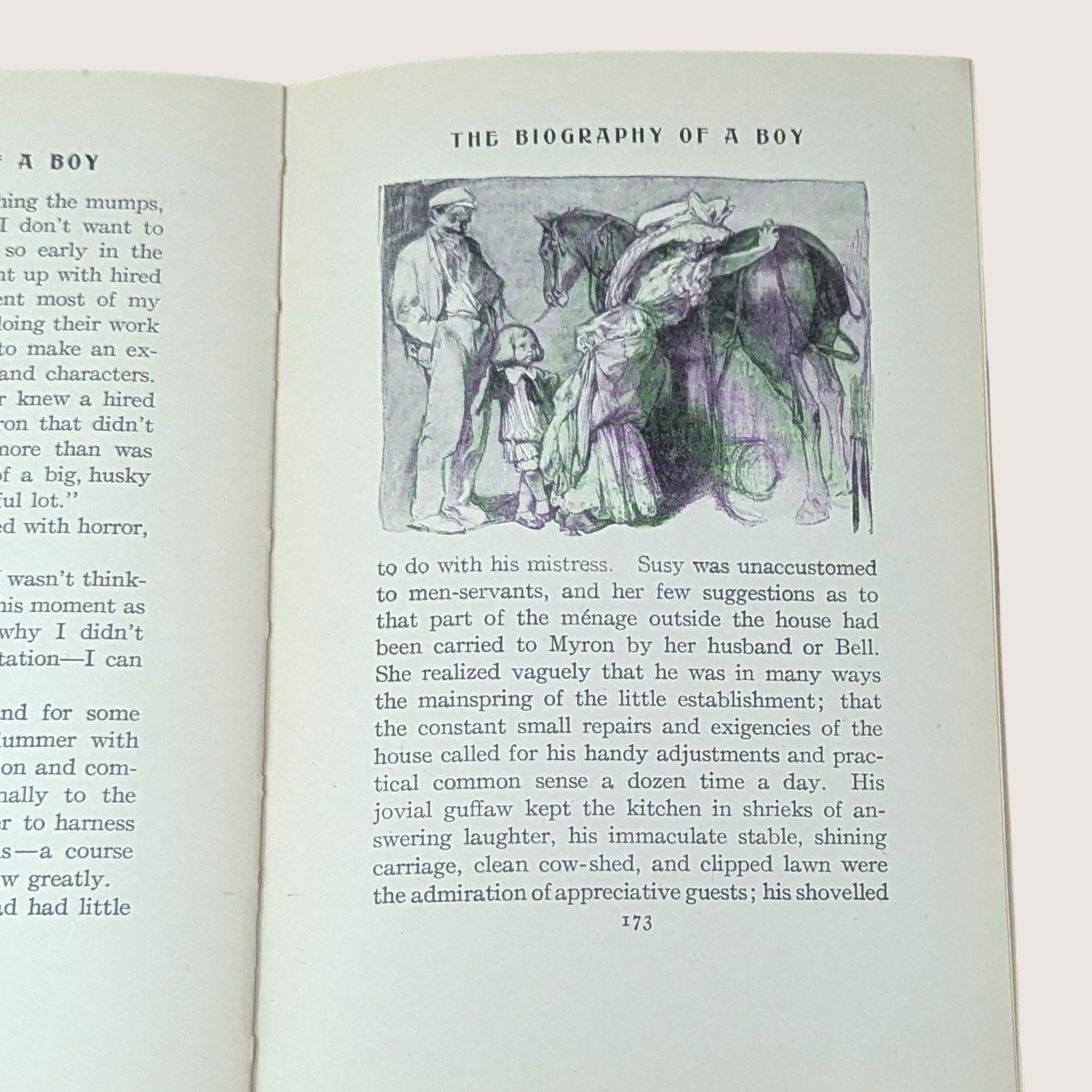 1910 The Biography of a Boy Josephine Daskam Bacon Rose ONeill Hardcover Book
