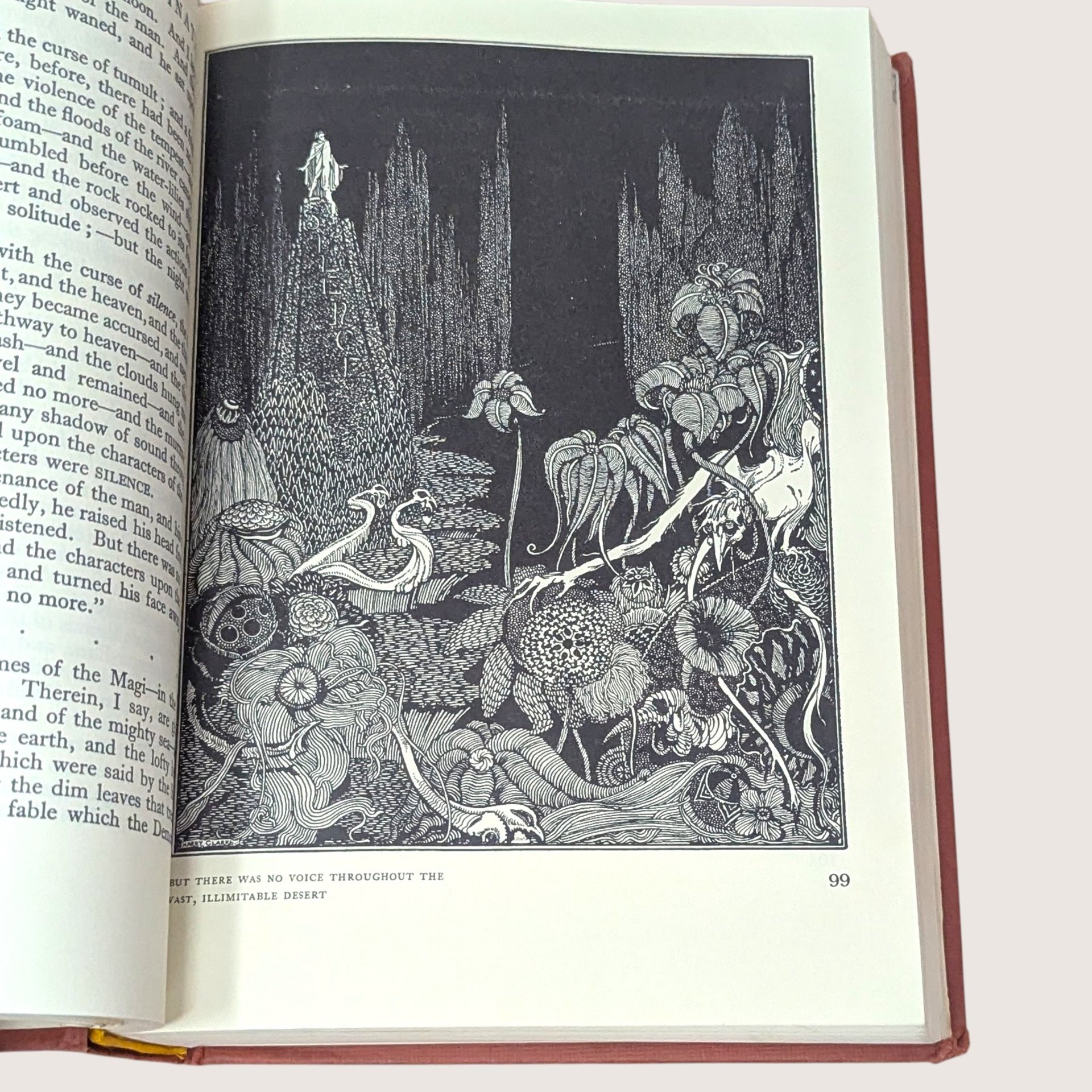 1980 Tales of Mystery and Imagination Edgar Allan Poe Harry Clarke Hardcover