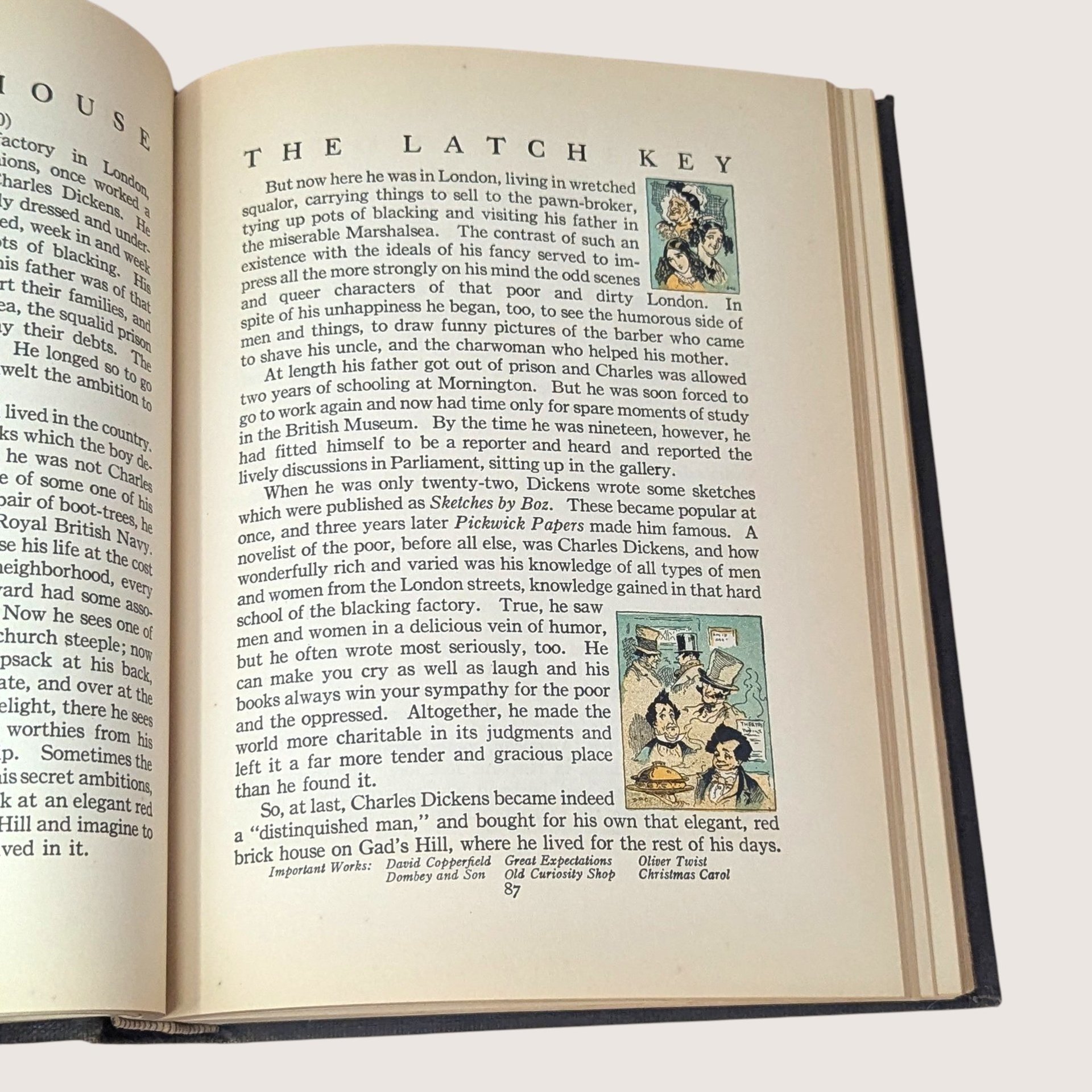 1921 The Latch Key of My Bookhouse Olive Beaupre Miller Hardcover