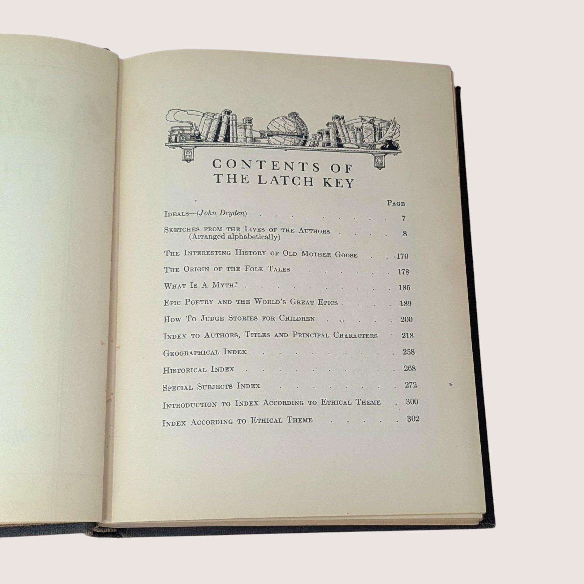 1921 The Latch Key of My Bookhouse Olive Beaupre Miller Hardcover