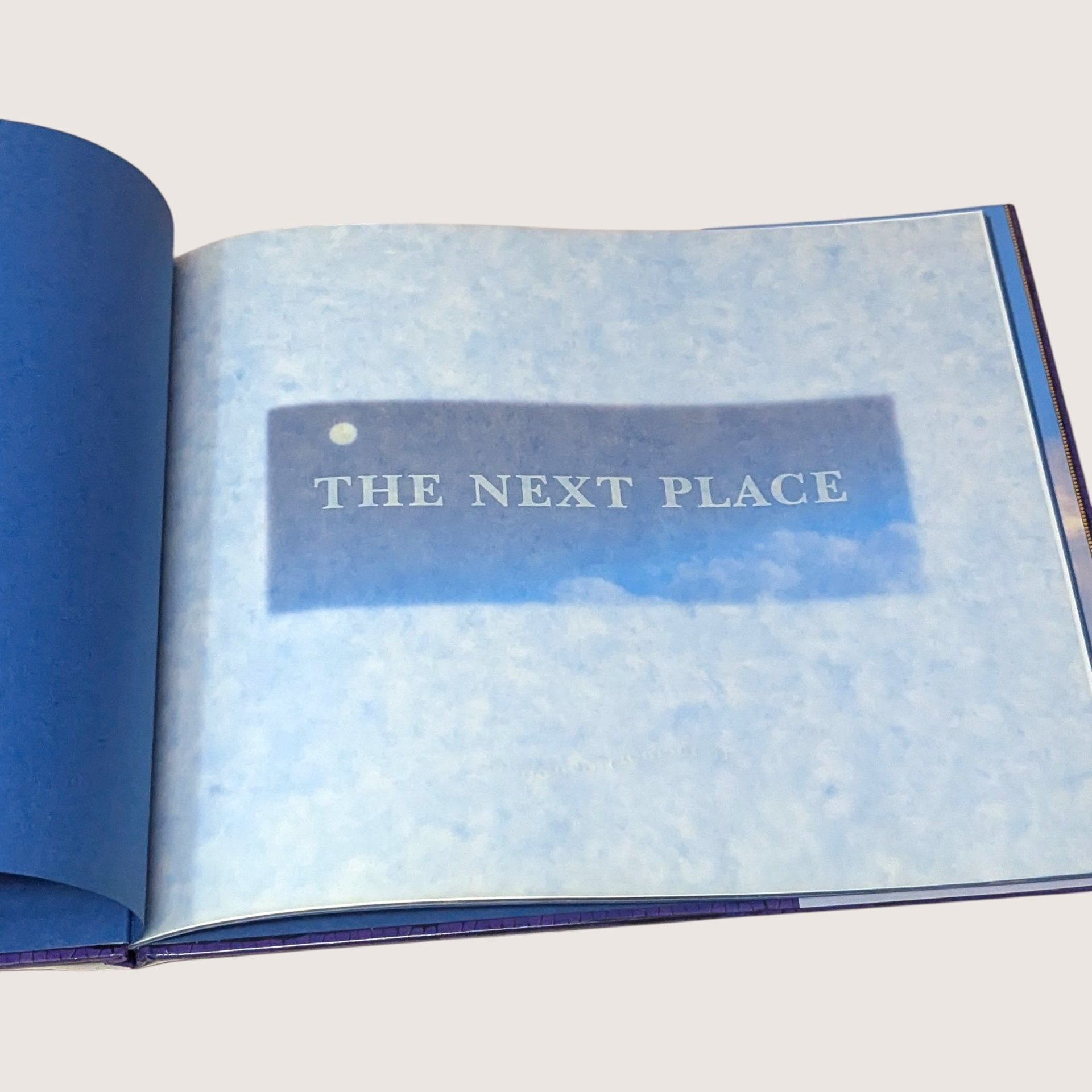 1997 The Next Place Warren Hanson Signed Hardcover Book