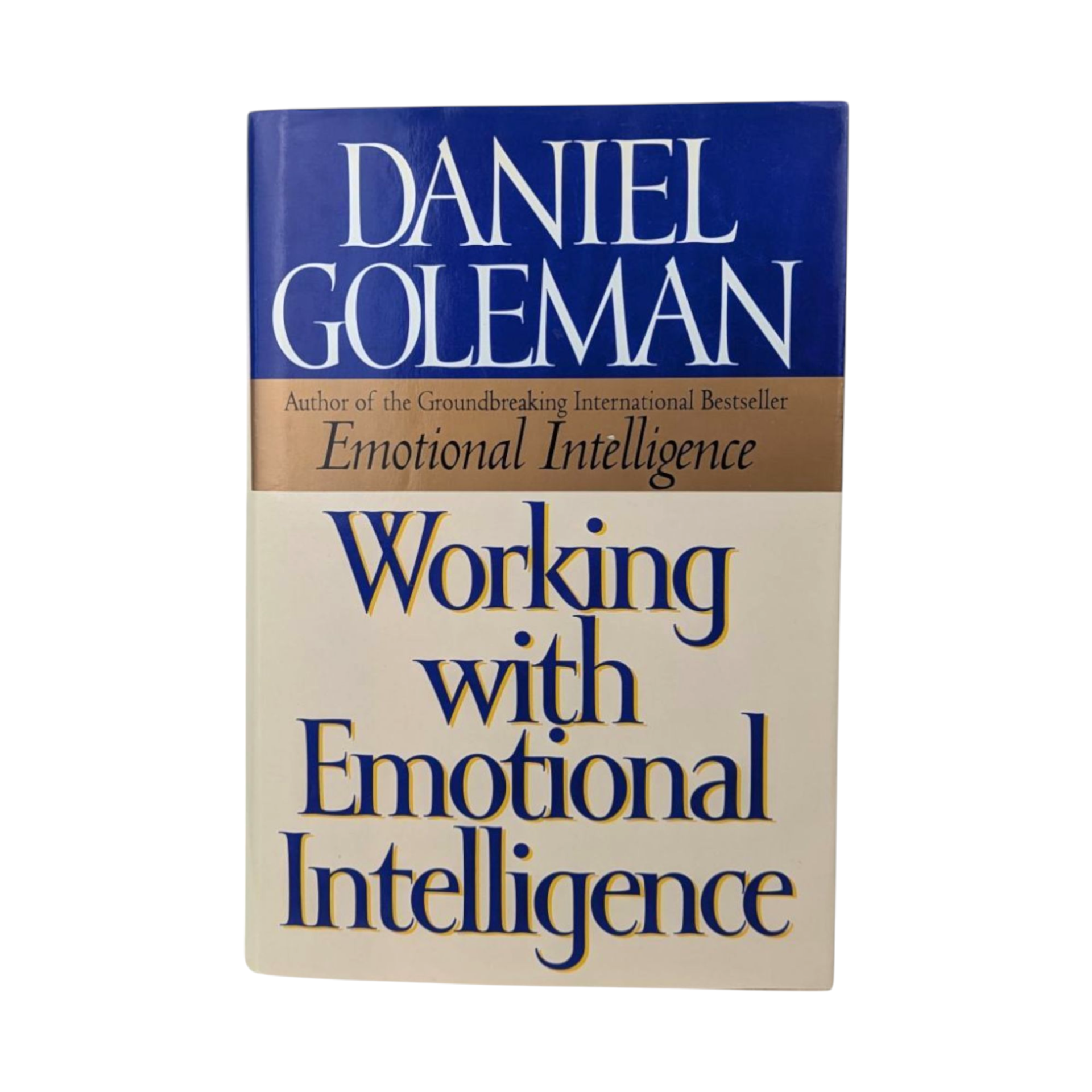 1998 Emotional Intelligence Book, Daniel Goleman, Hardcover, Business Psychology, Leadership Skills, Career Development Gift
