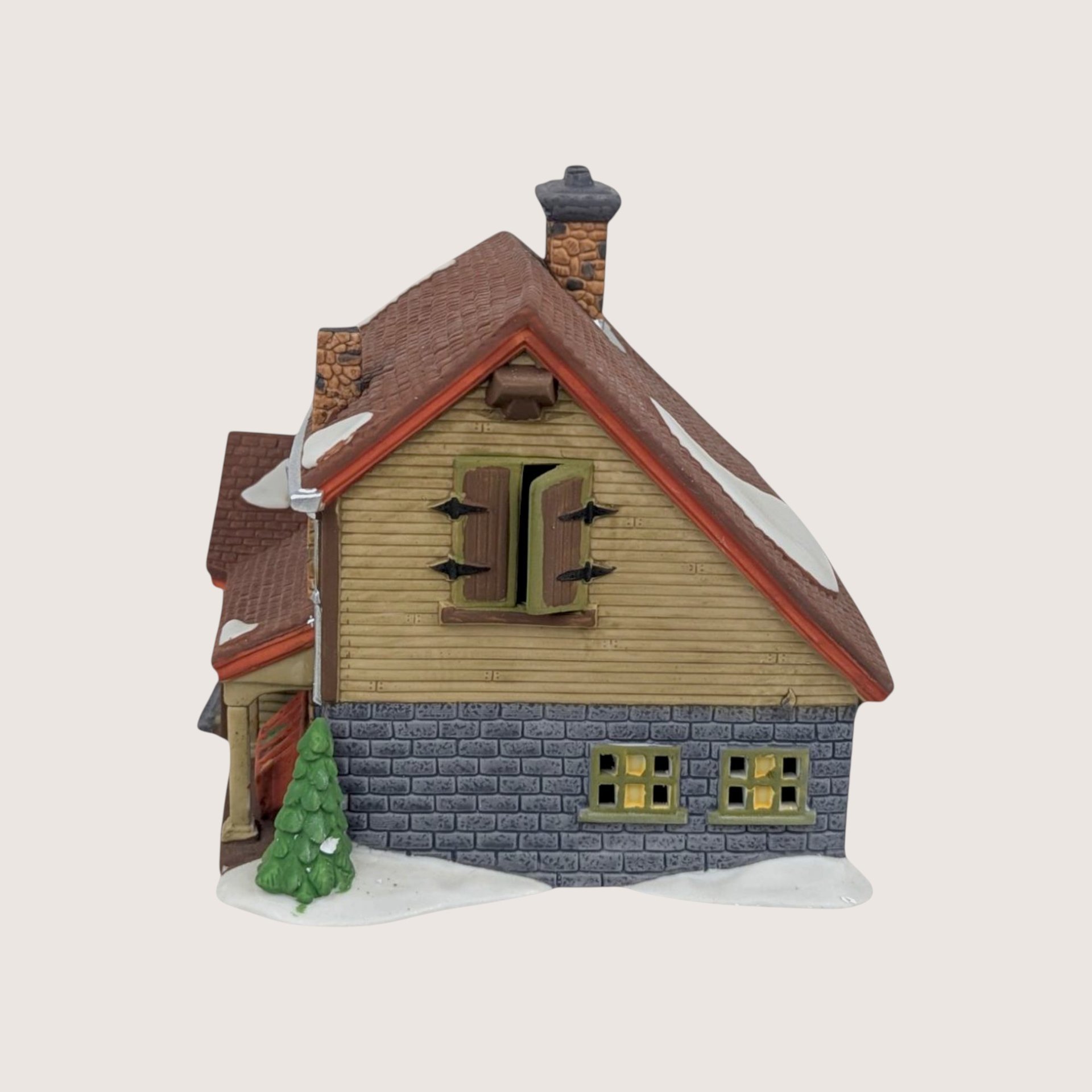 1992 Dept 56 Bluebird Seed and Bulb New England Village Building