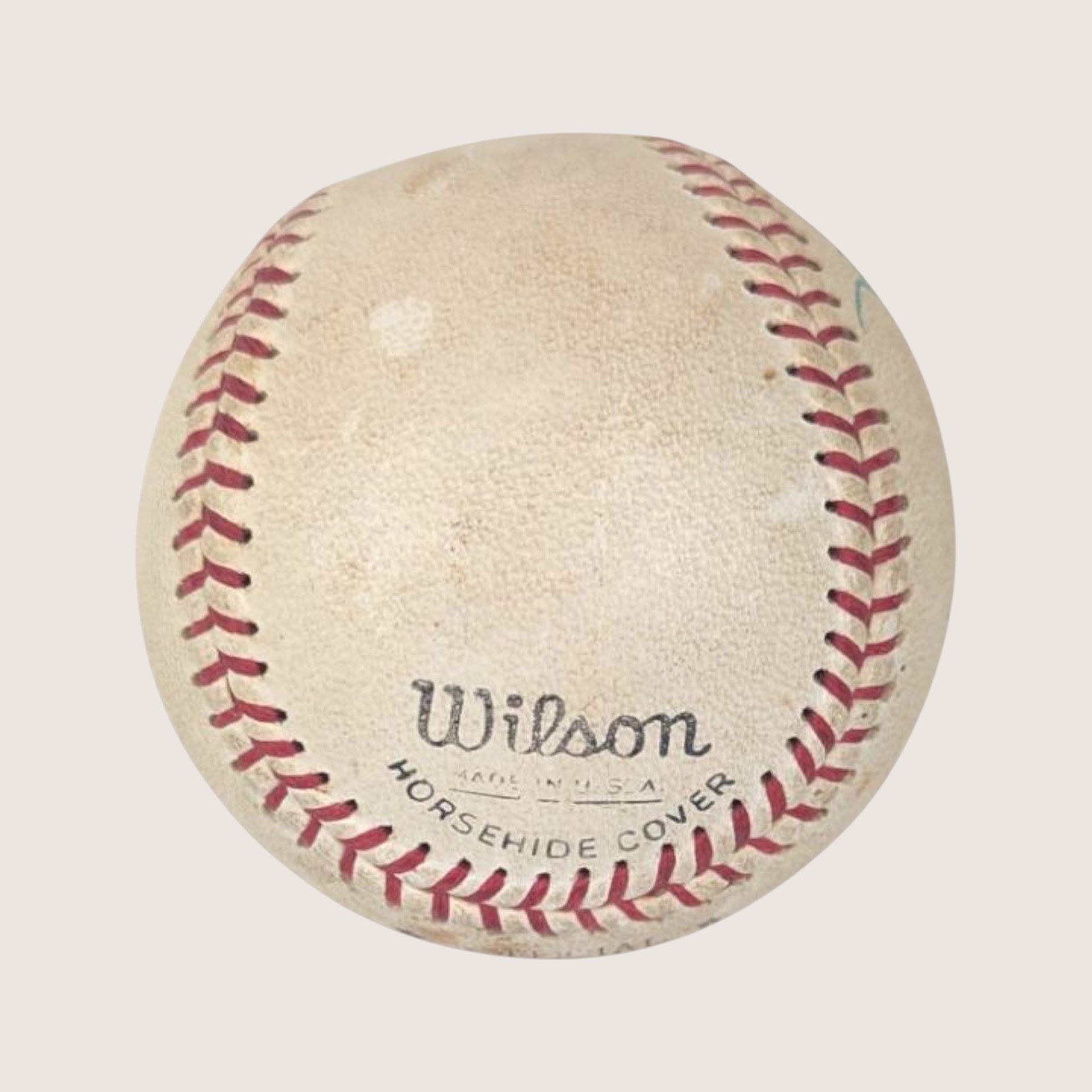 1970s Ted Uhlaender Signed Minnesota Twins Baseball