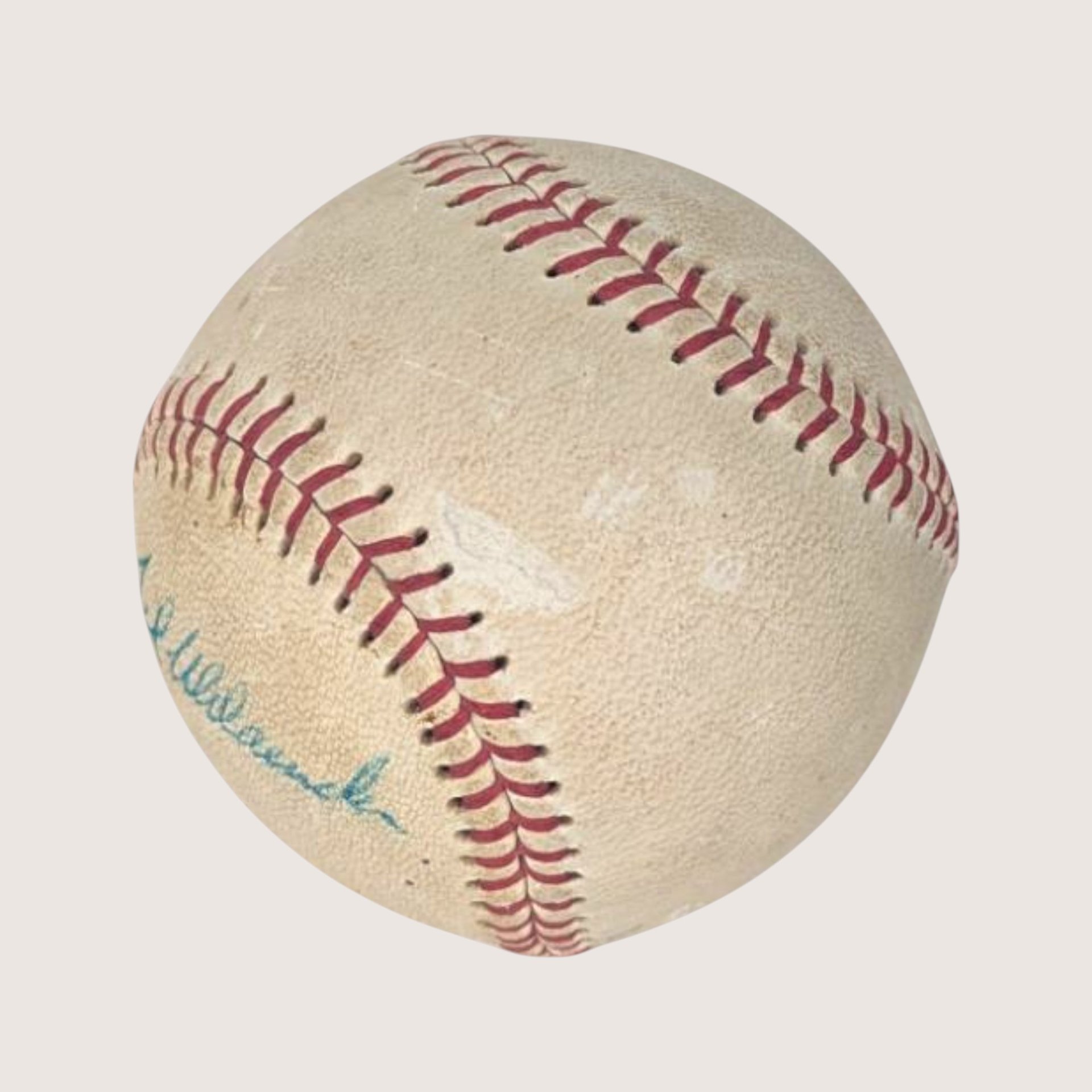 1970s Ted Uhlaender Signed Minnesota Twins Baseball