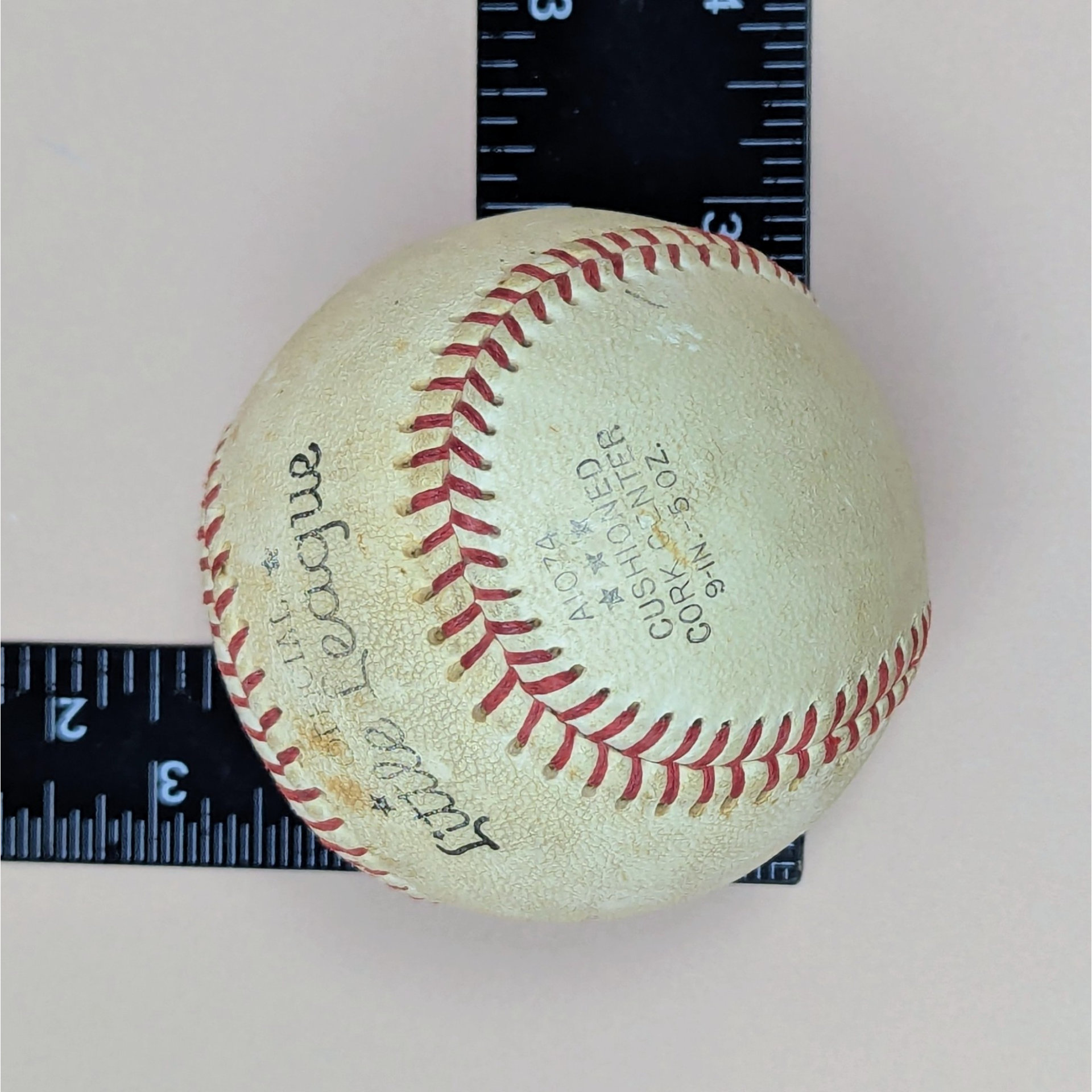 1970s Ted Uhlaender Signed Minnesota Twins Baseball