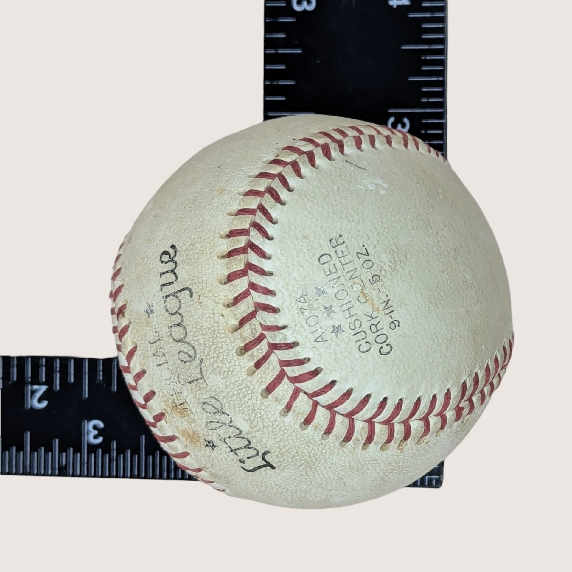 1970s Ted Uhlaender Signed Minnesota Twins Baseball