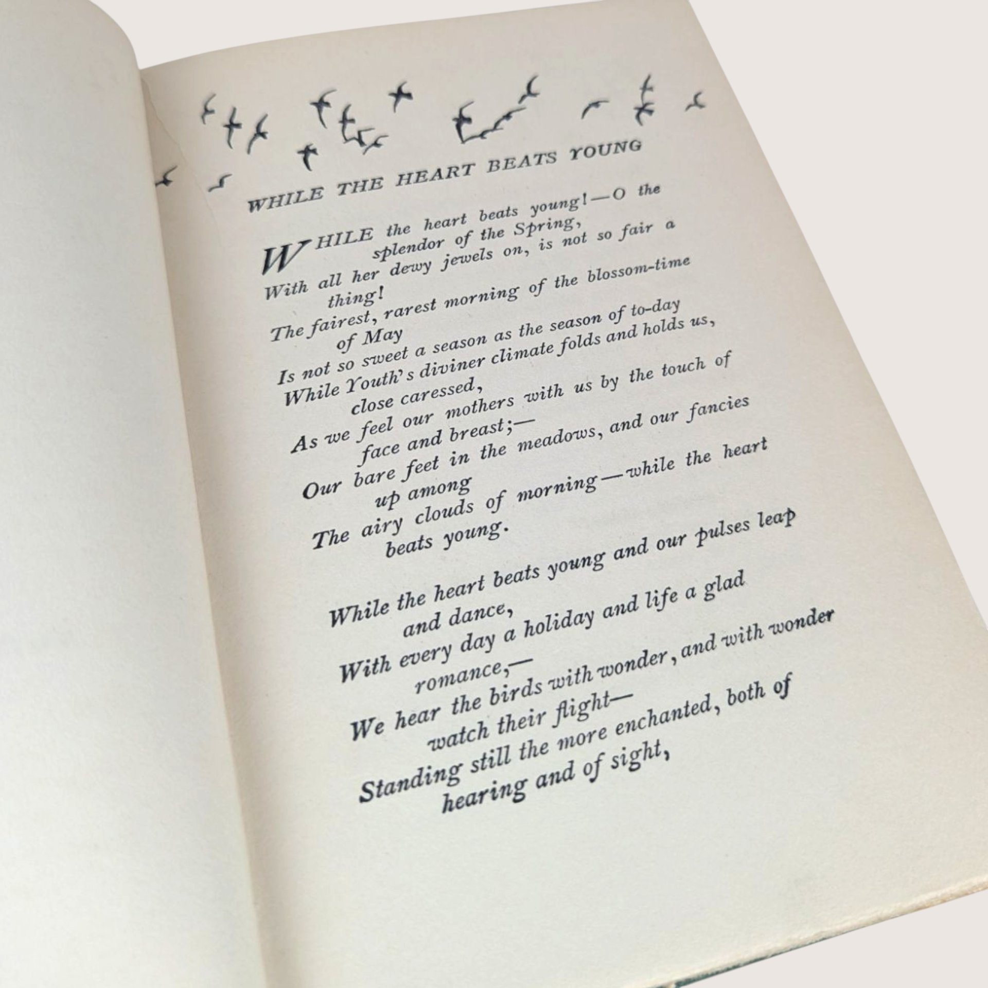 1920 The Best Loved Poems of James Whitcomb Riley Blue Ribbon Books Hardcover