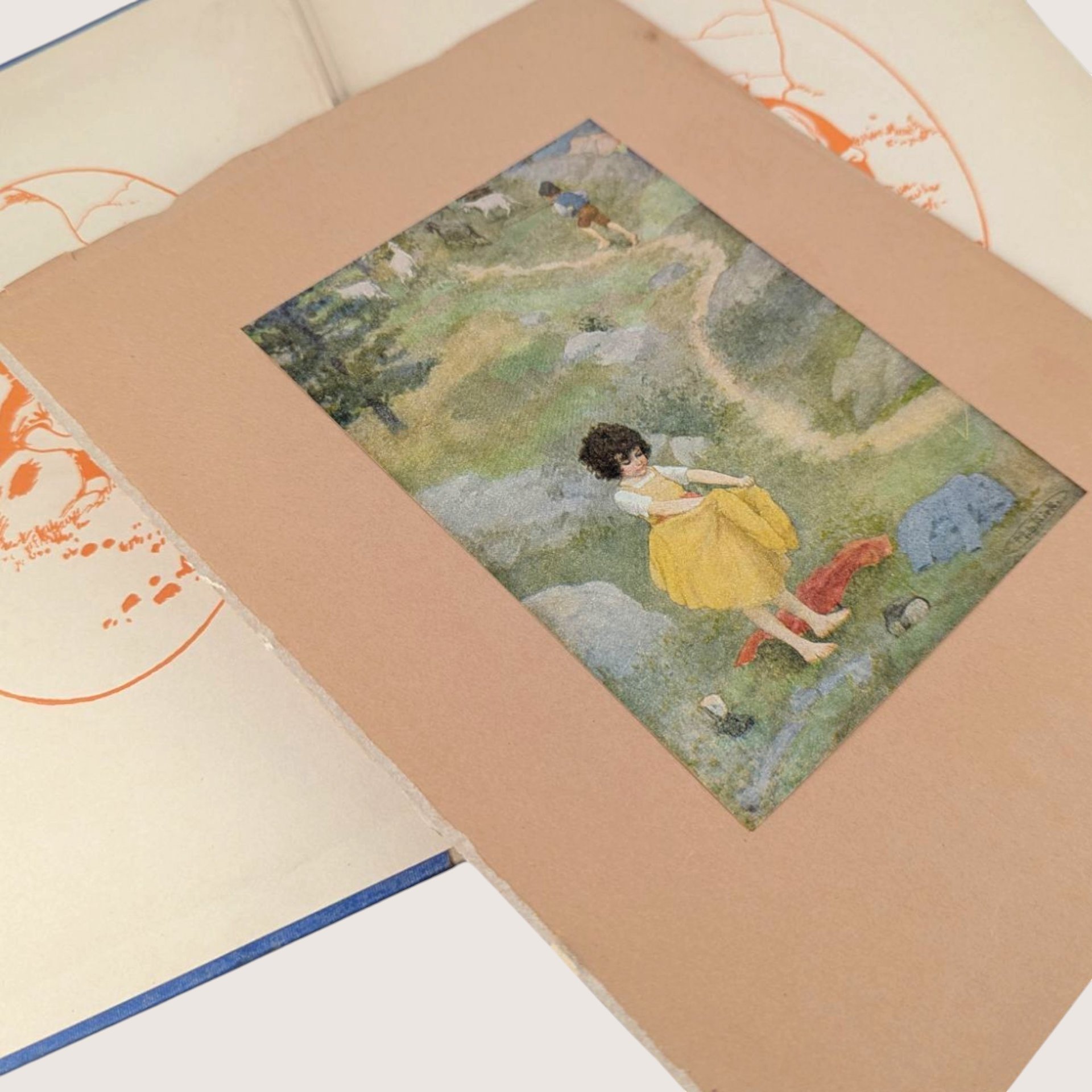 1919 Heidi Johanna Spyri Hardcover Book