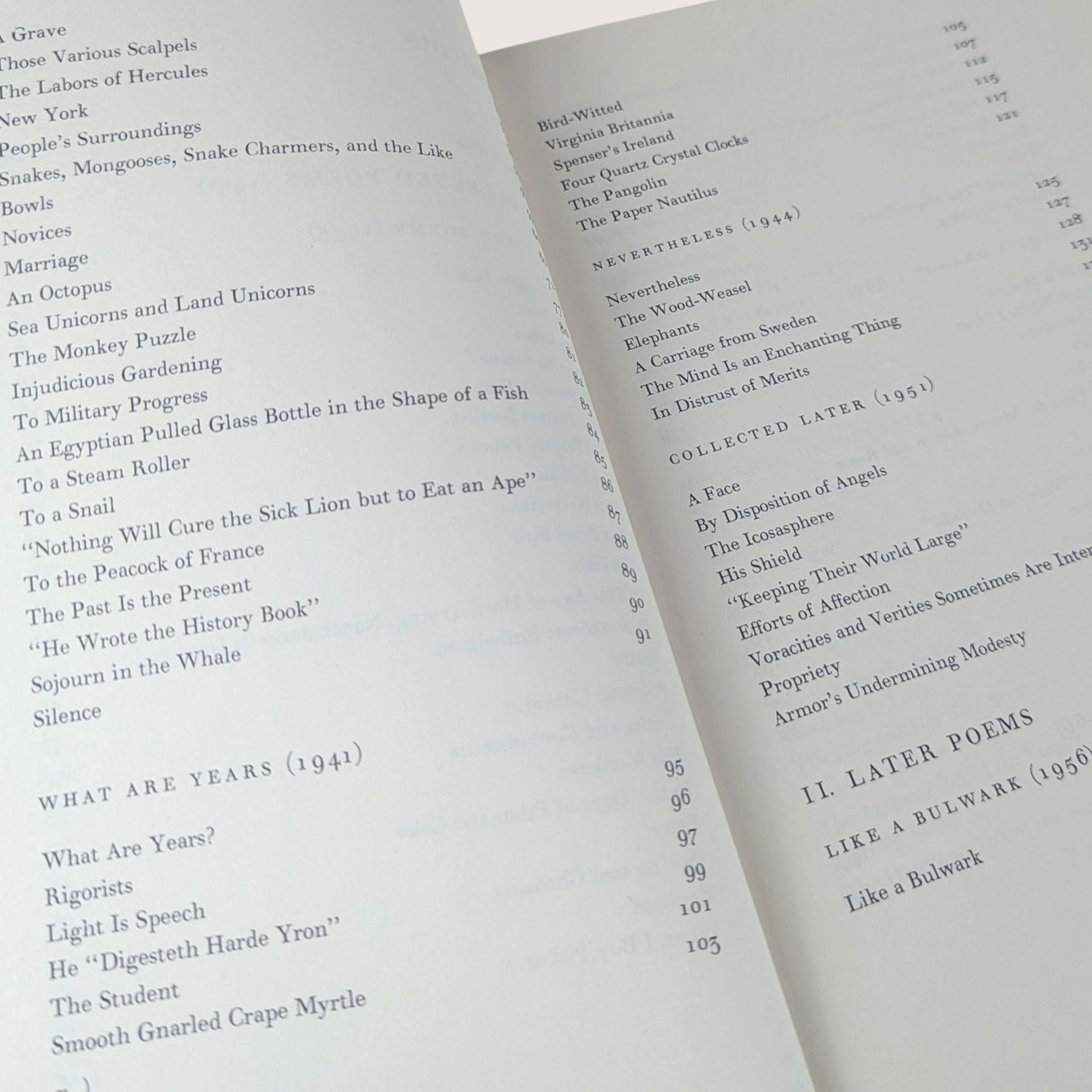 1967 The Complete Poems of Marianne Moore Hardcover Book