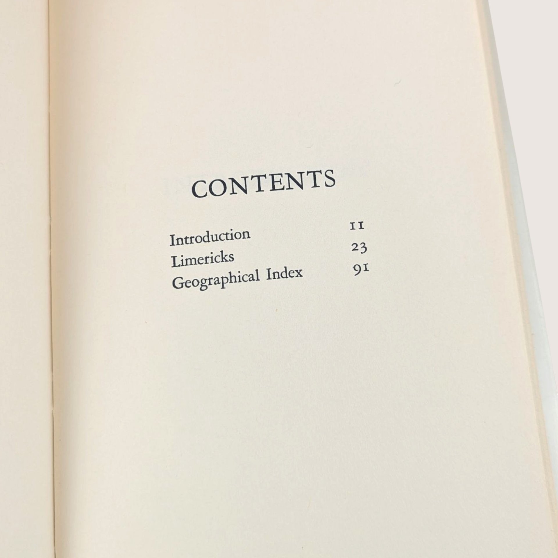 1967 Some Limericks by Norman Douglas Grove Press Hardcover Book