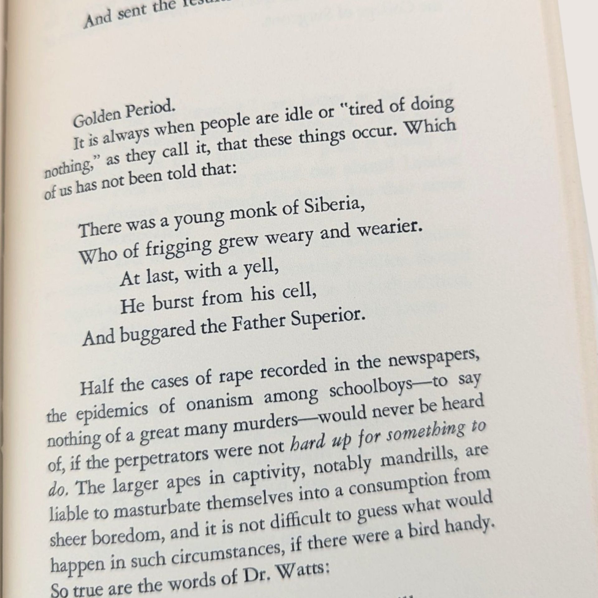 1967 Some Limericks by Norman Douglas Grove Press Hardcover Book