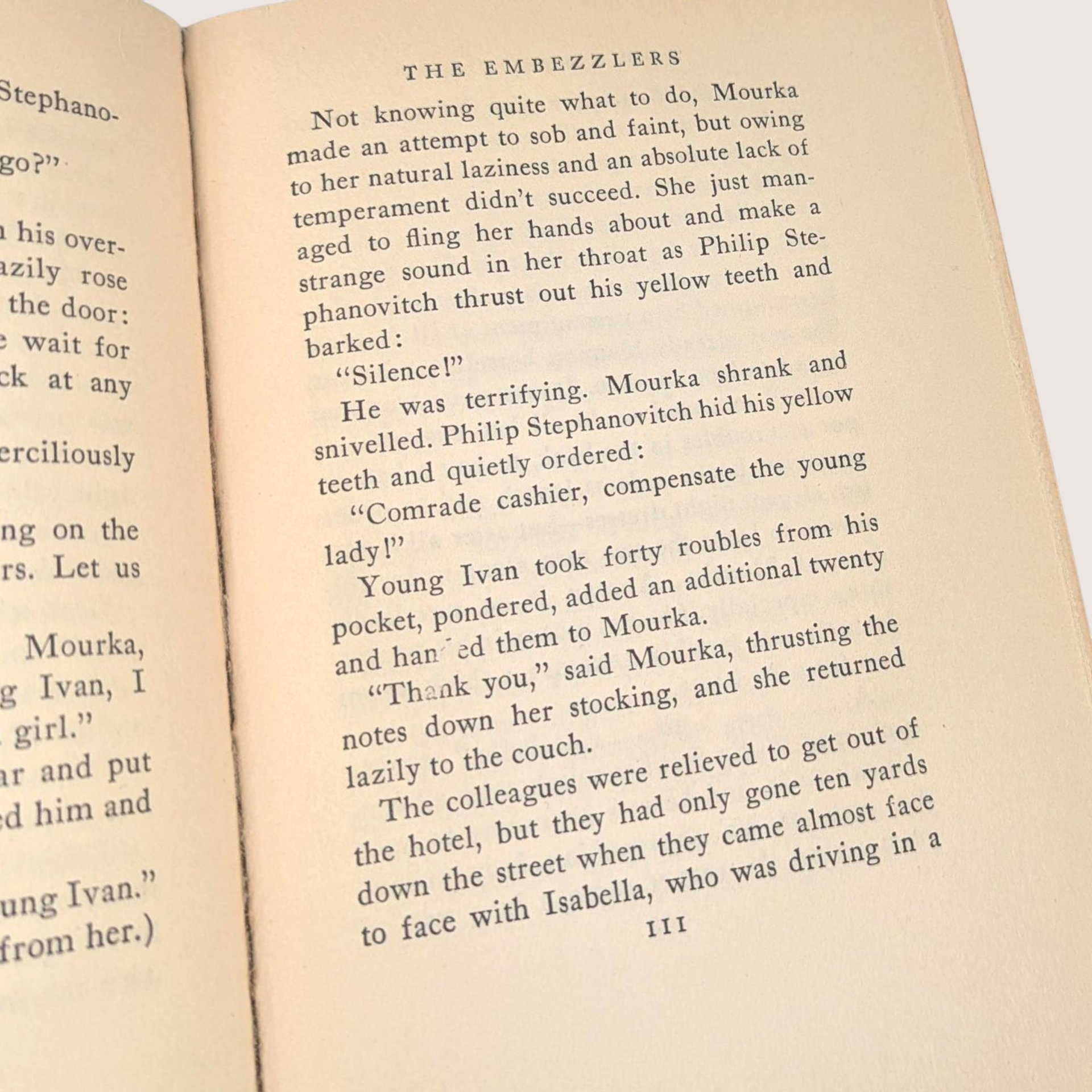 1929 The Embezzlers by Valentine Kataev Hardcover Book