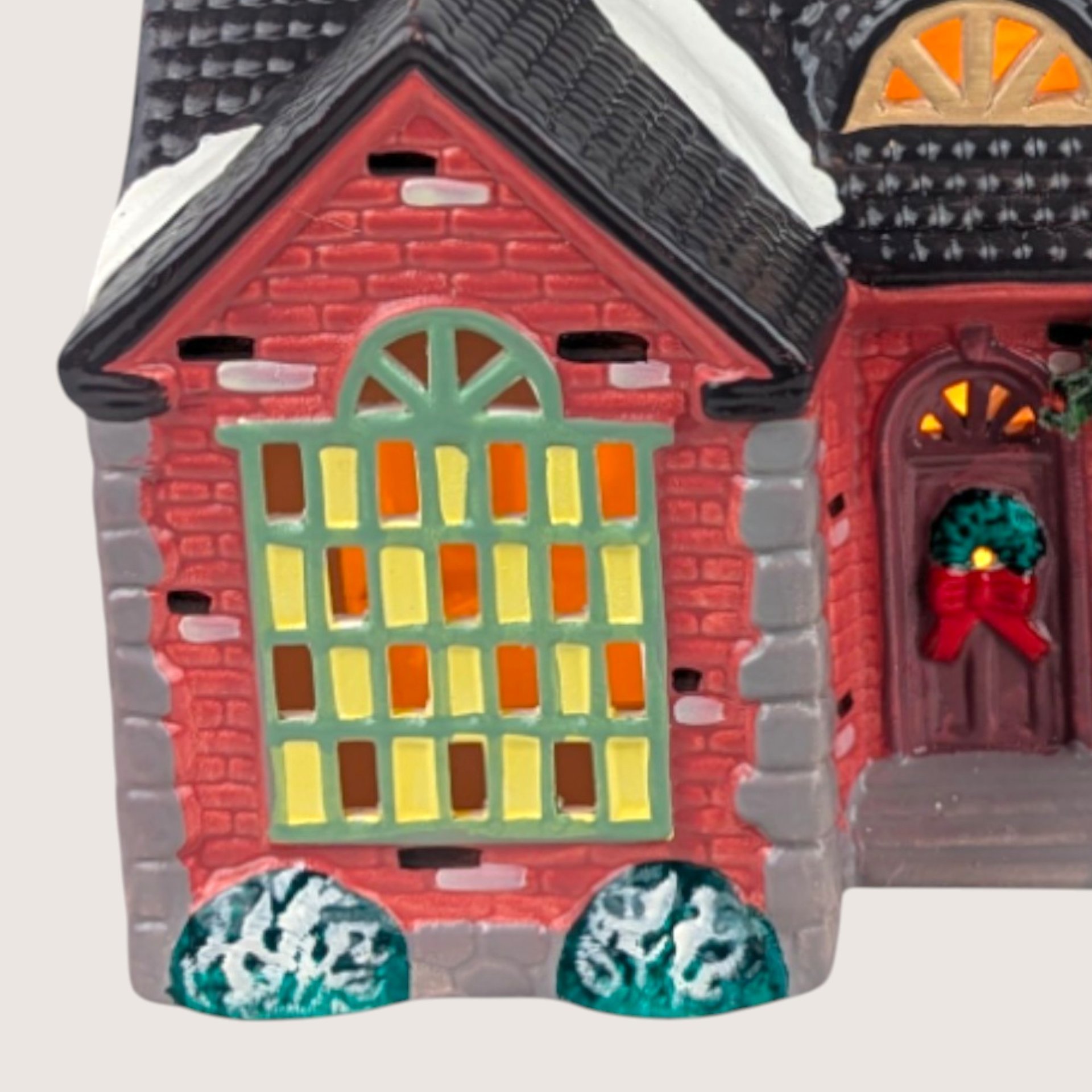 1988 Dept 56 Original Snow Village Stonehurst House Holiday Building