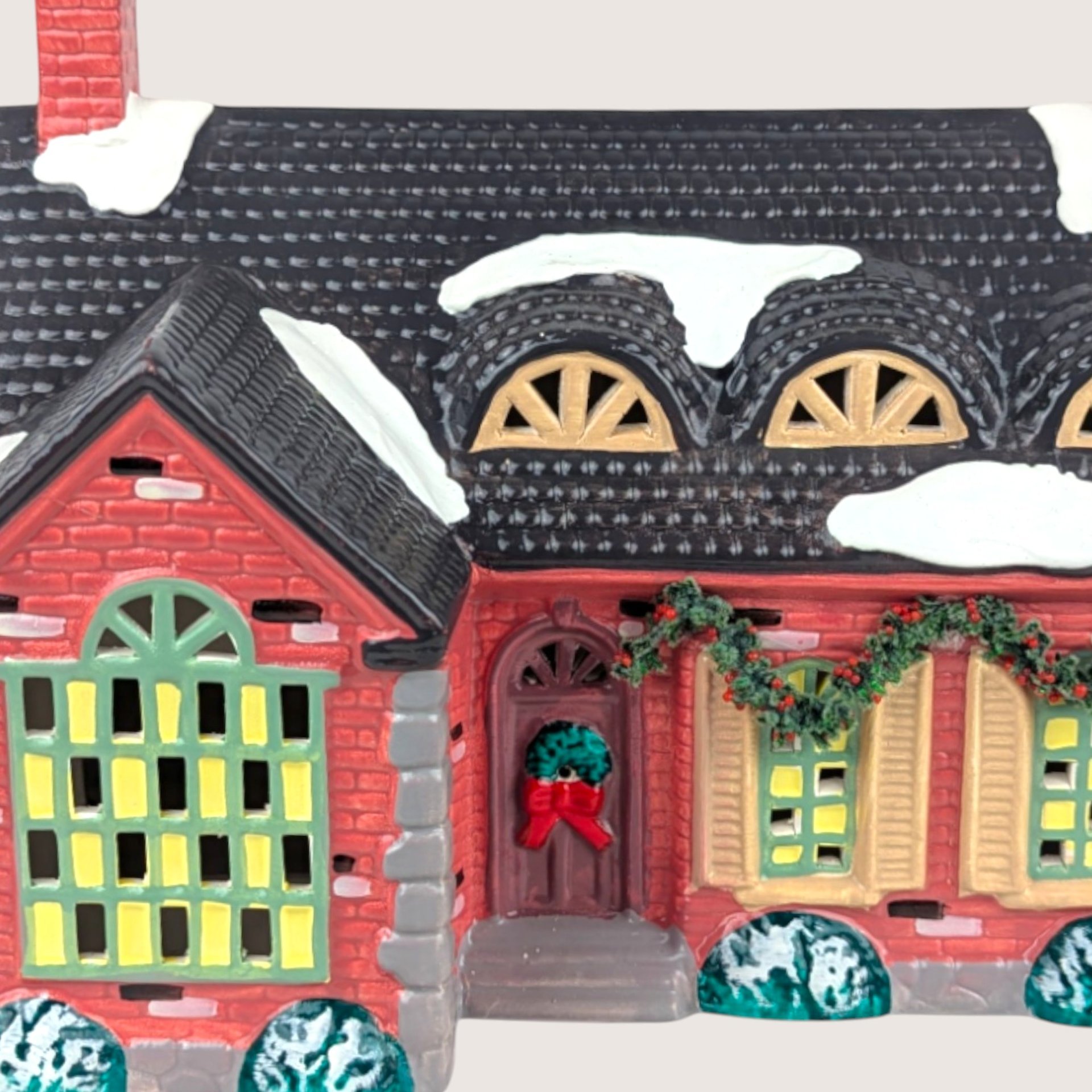 1988 Dept 56 Original Snow Village Stonehurst House Holiday Building