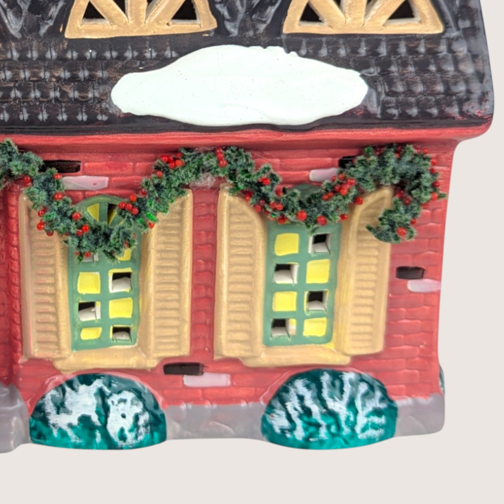 1988 Dept 56 Original Snow Village Stonehurst House Holiday Building