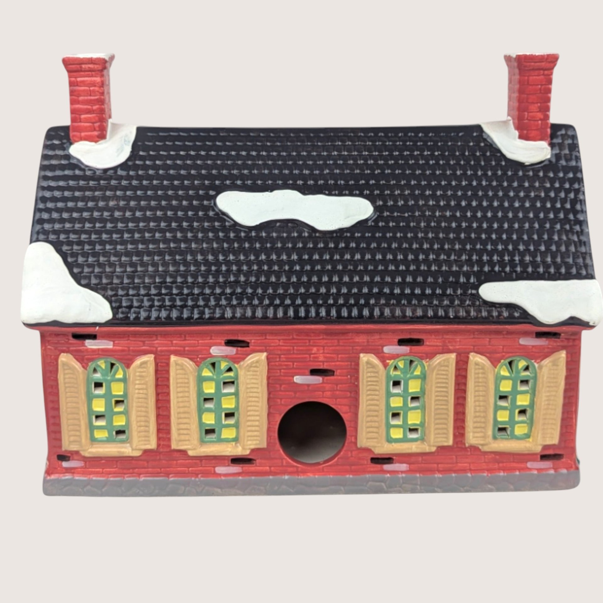1988 Dept 56 Original Snow Village Stonehurst House Holiday Building