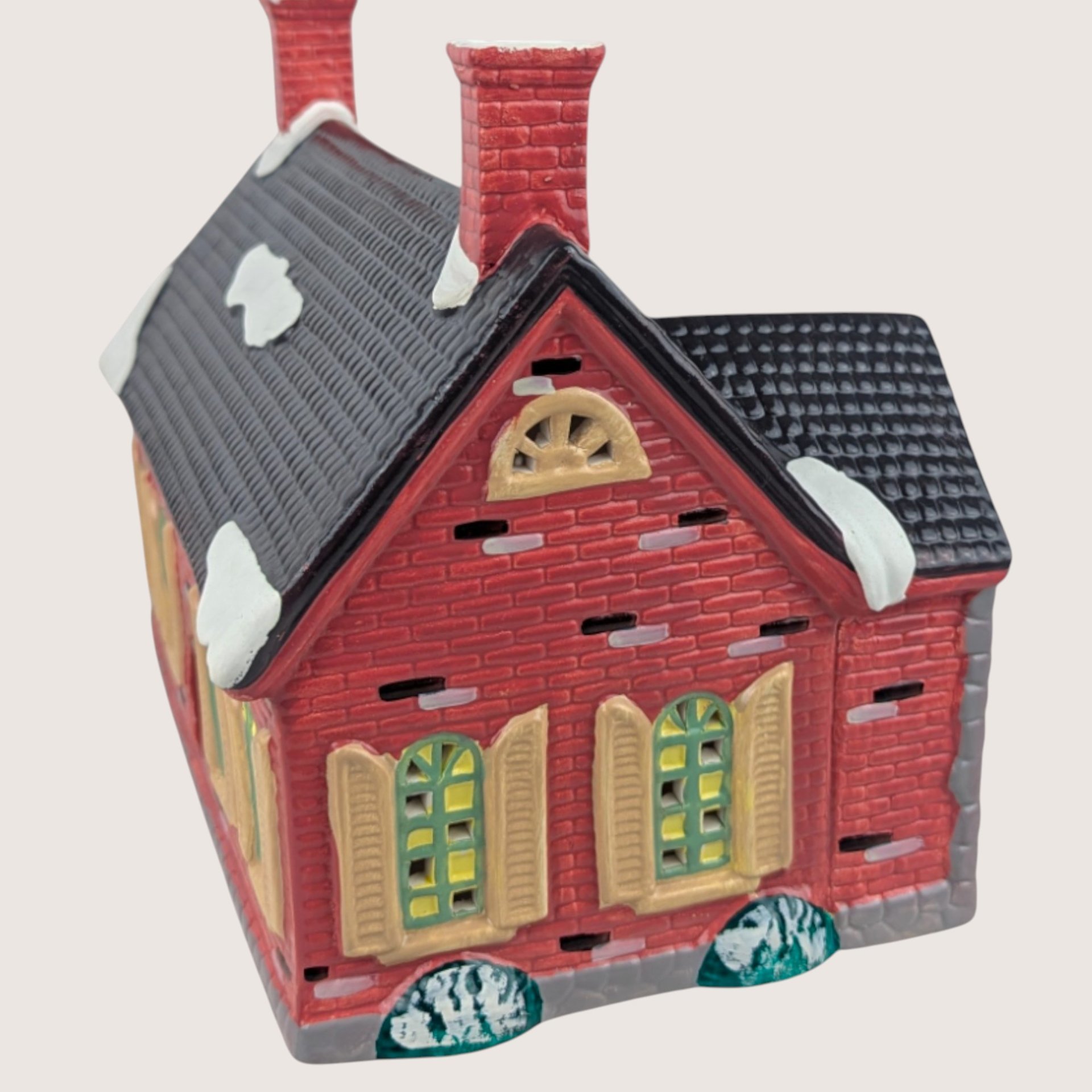 1988 Dept 56 Original Snow Village Stonehurst House Holiday Building