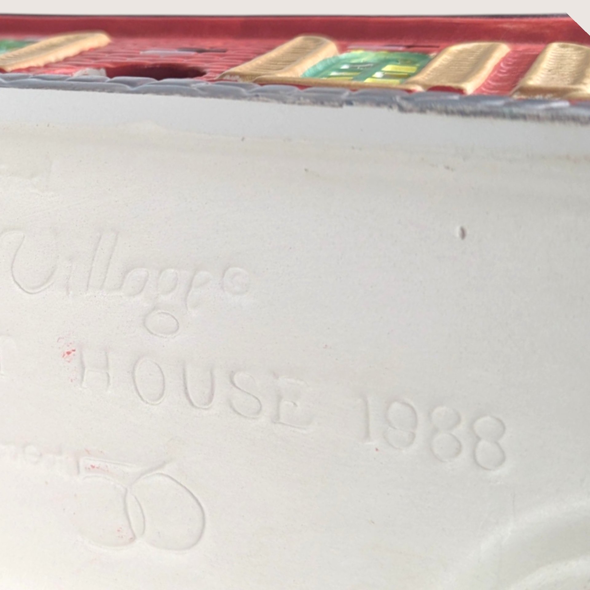 1988 Dept 56 Original Snow Village Stonehurst House Holiday Building
