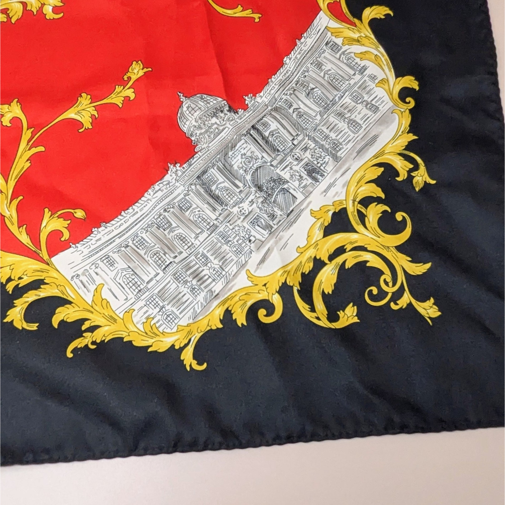 Vintage Striessnig Kaiserin Elisabeth Empress Scarf