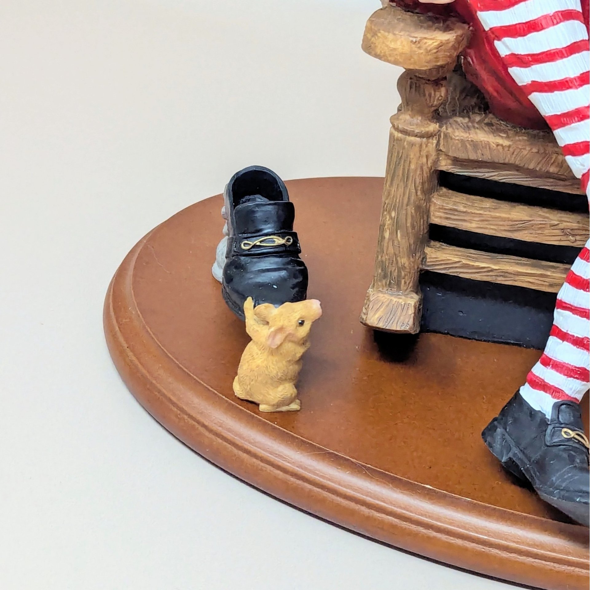 Vintage Dept 56 Santa's Dress Rehearsal Figure Set