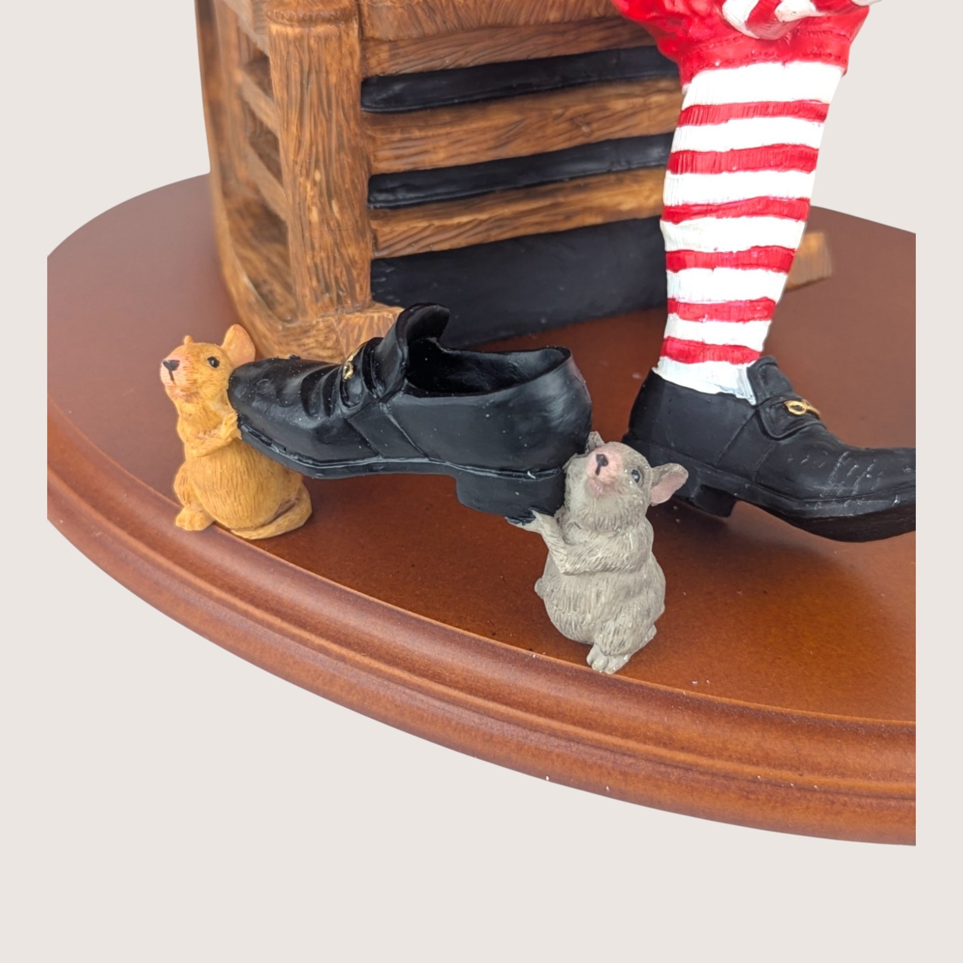 Vintage Dept 56 Santa's Dress Rehearsal Figure Set