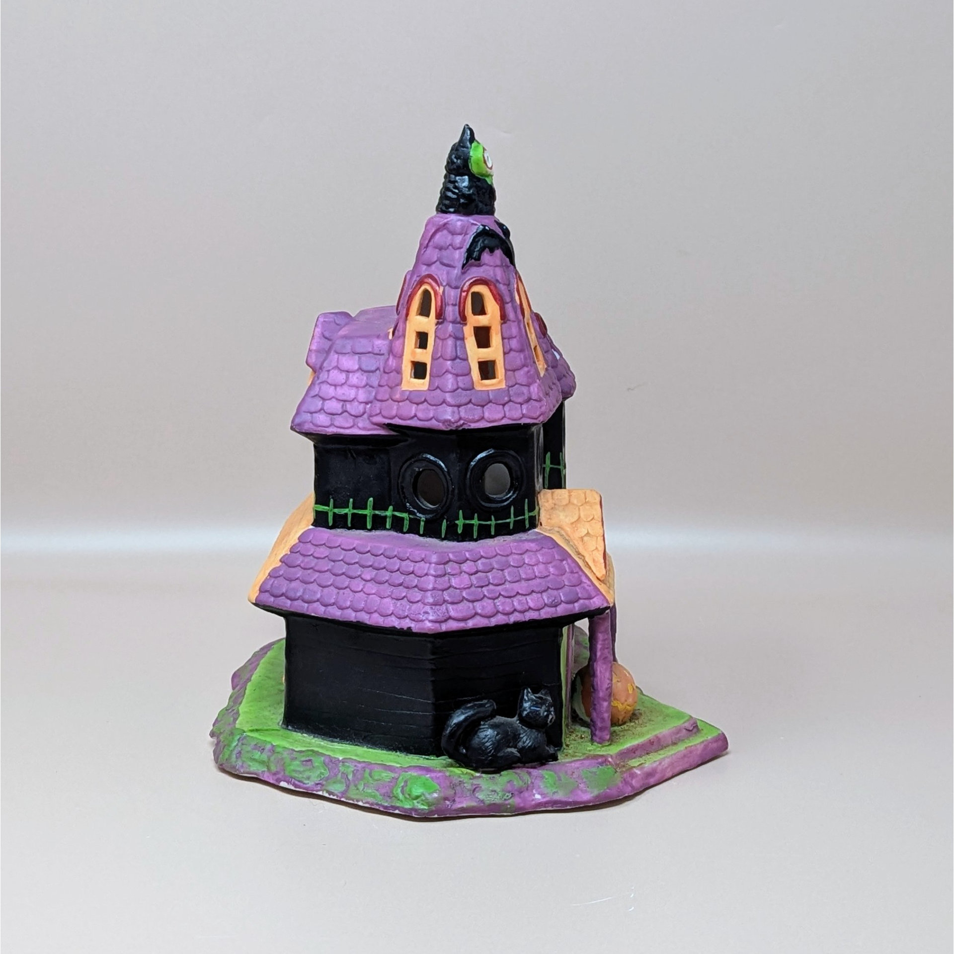 Vintage Celebrations by Silvestri Ceramic Halloween House