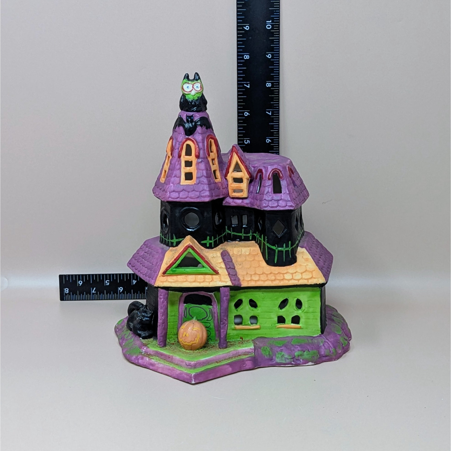 Vintage Celebrations by Silvestri Ceramic Halloween House