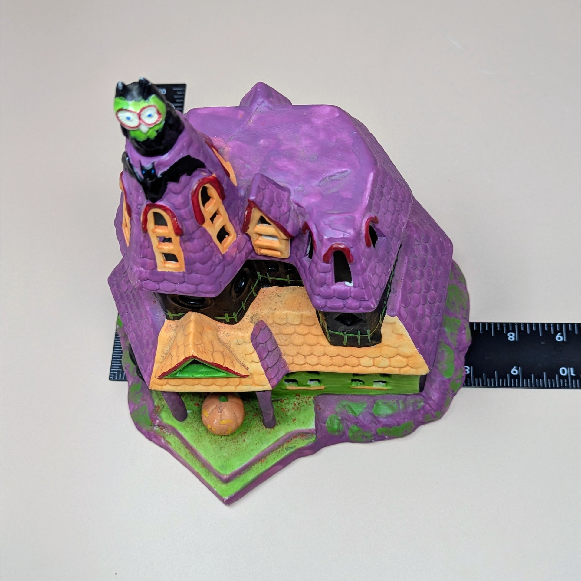 Vintage Celebrations by Silvestri Ceramic Halloween House