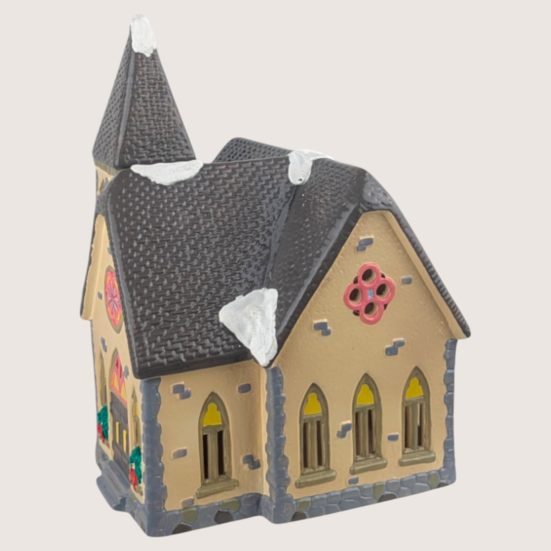 1988 Dept 56 Original Snow Village Redeemer Church Holiday Building