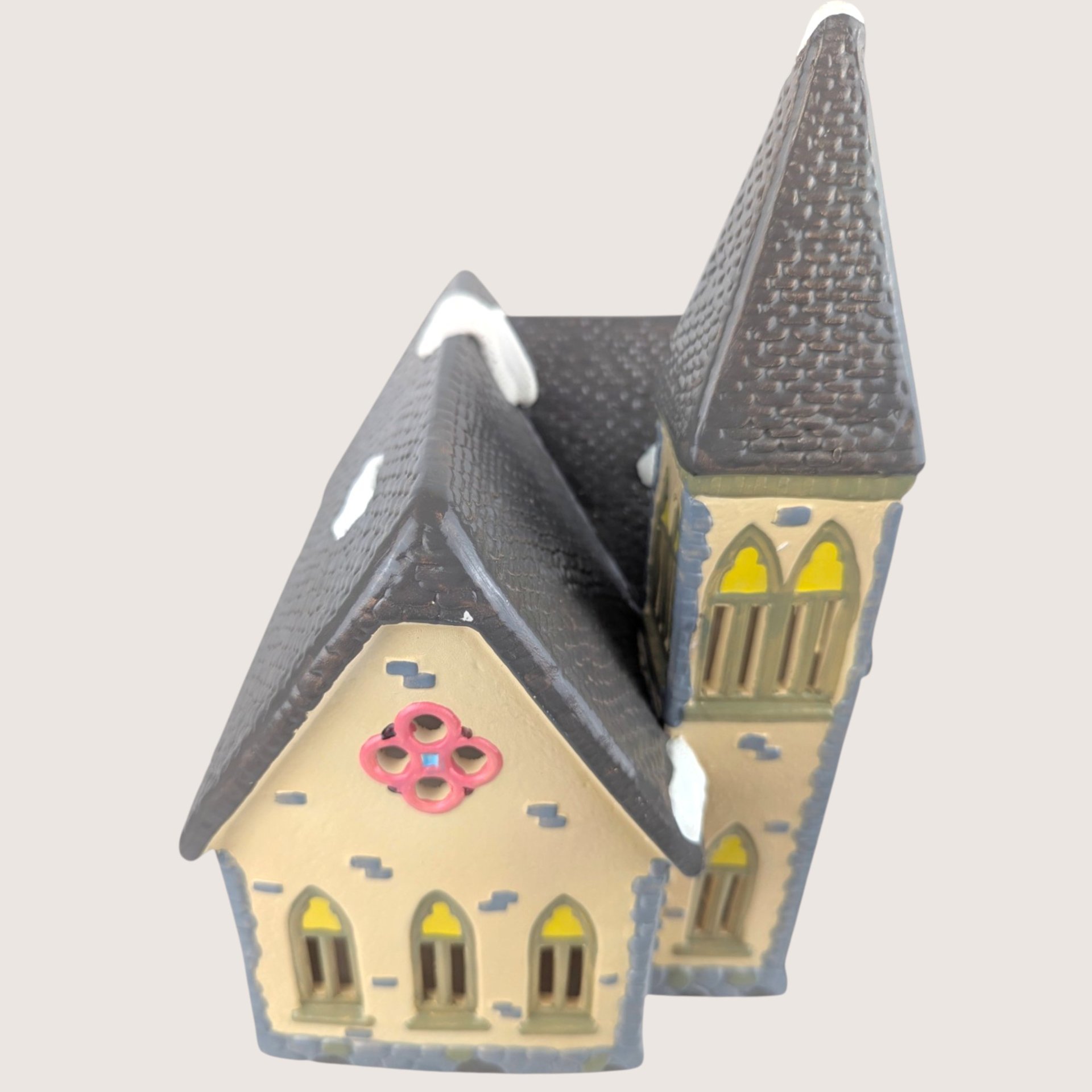 1988 Dept 56 Original Snow Village Redeemer Church Holiday Building