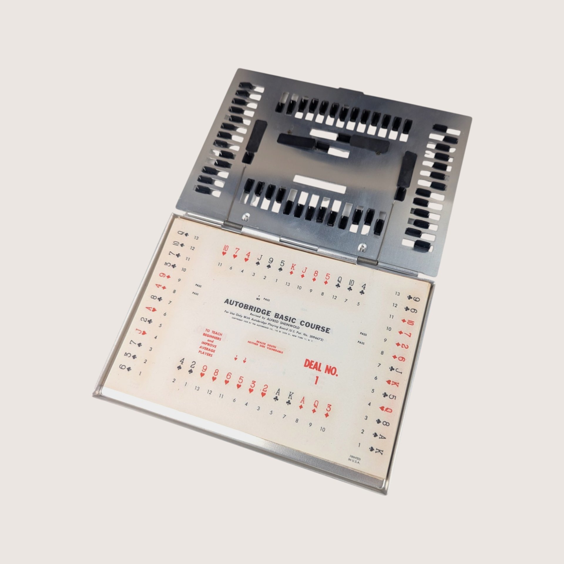 1959 Auto Bridge Solitaire Bridge Game
