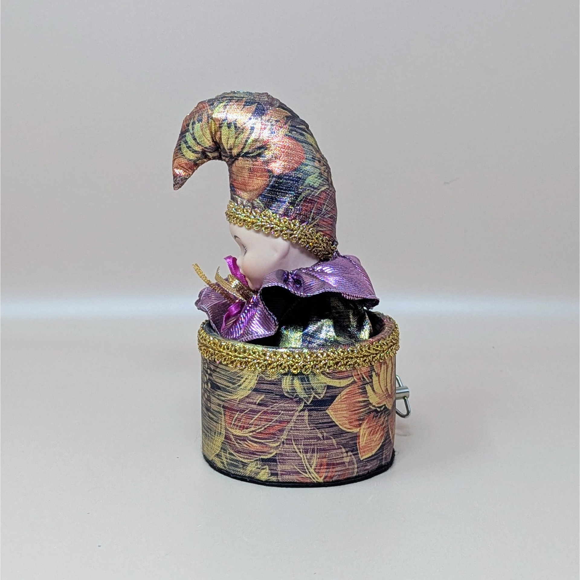 Vintage San Francisco Music Box Company Clown Music Box