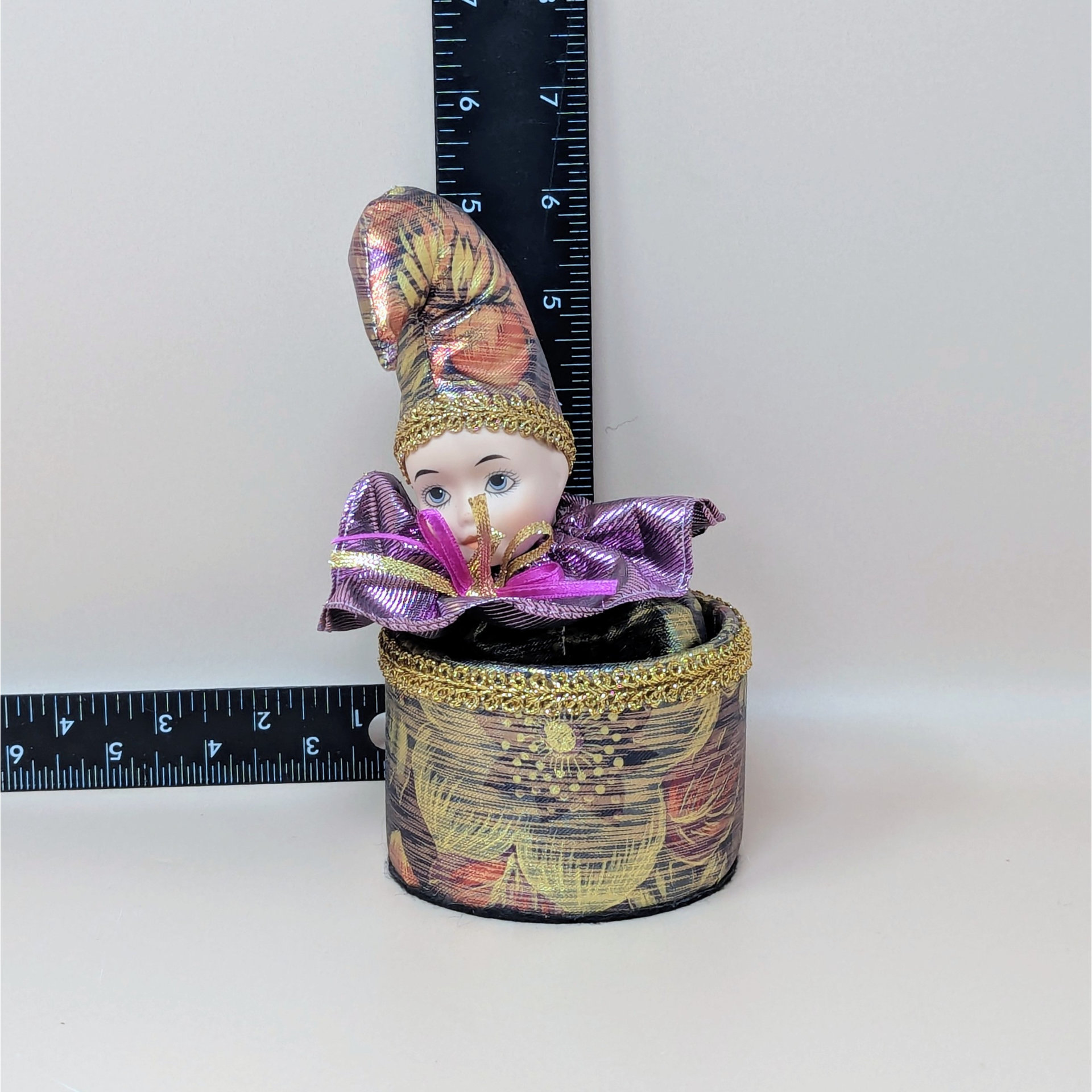 Vintage San Francisco Music Box Company Clown Music Box