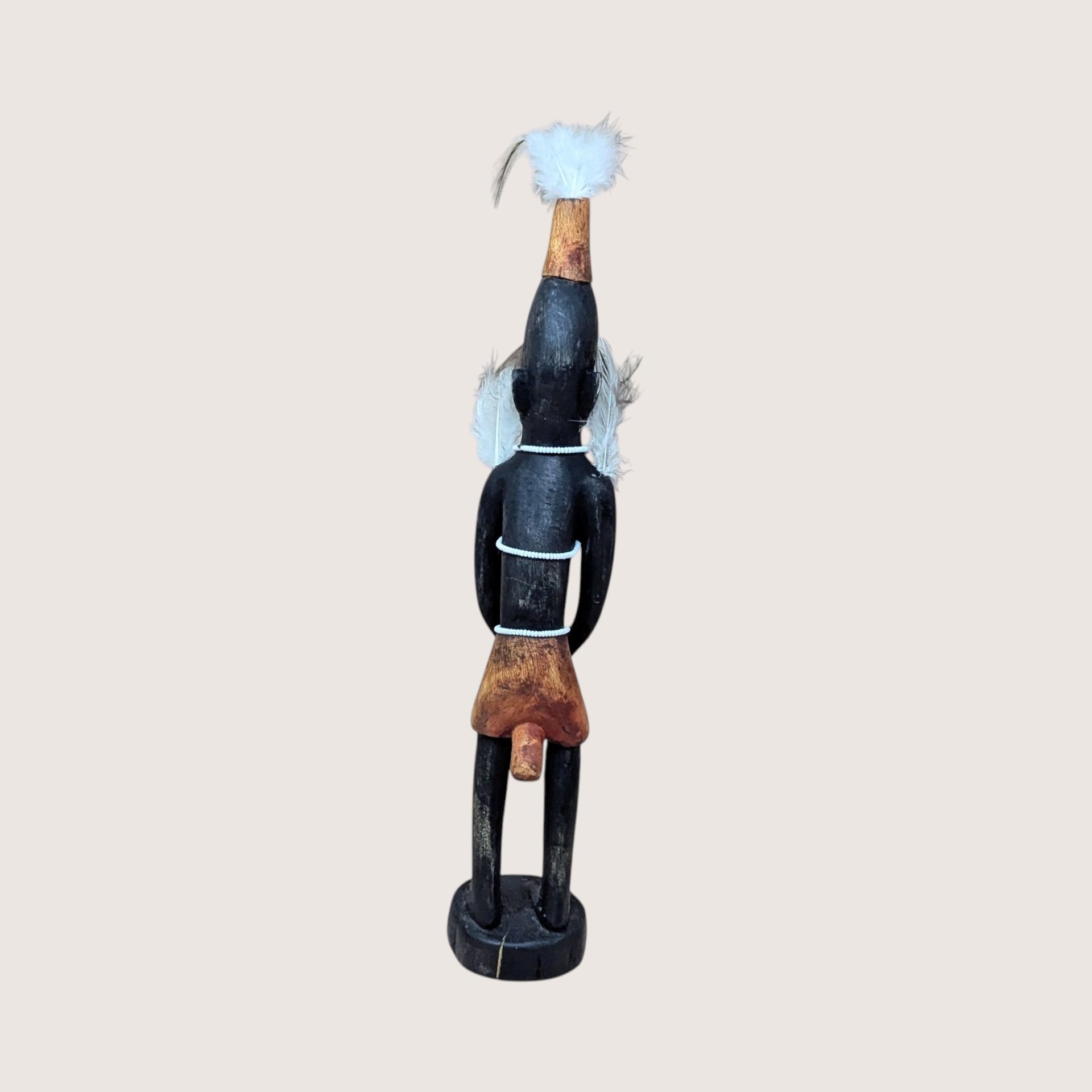 Vintage Hand Carved African Tribal Figure