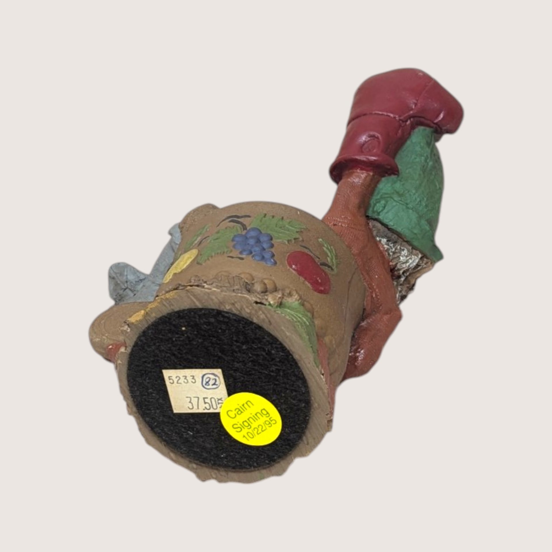1993 Tom Clark Punch Signed Gnome Figurine