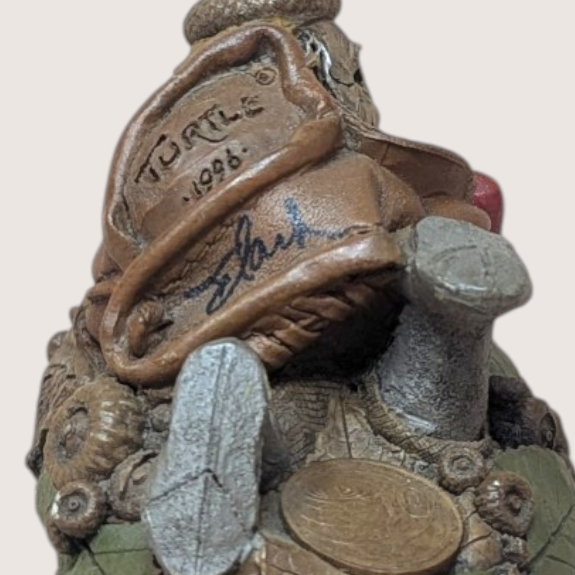 1996 Tom Clark Turtle Signed Gnome Figurine