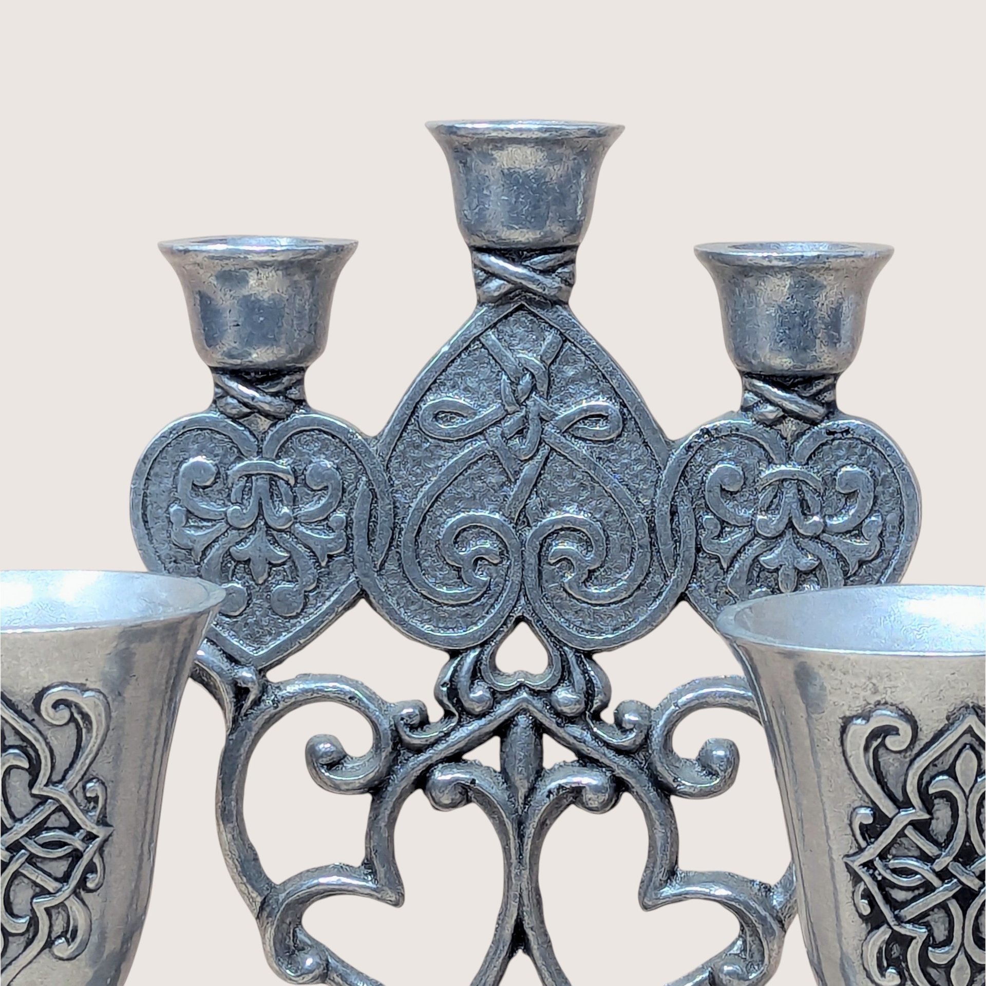 1996 Carlson Forevermore Pewter Set
