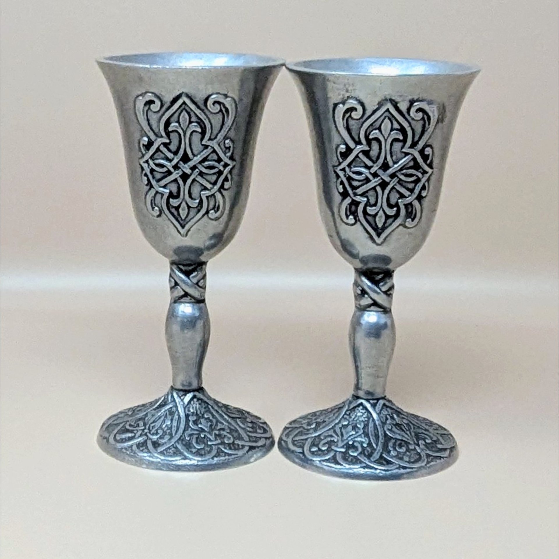 1996 Carlson Forevermore Pewter Set
