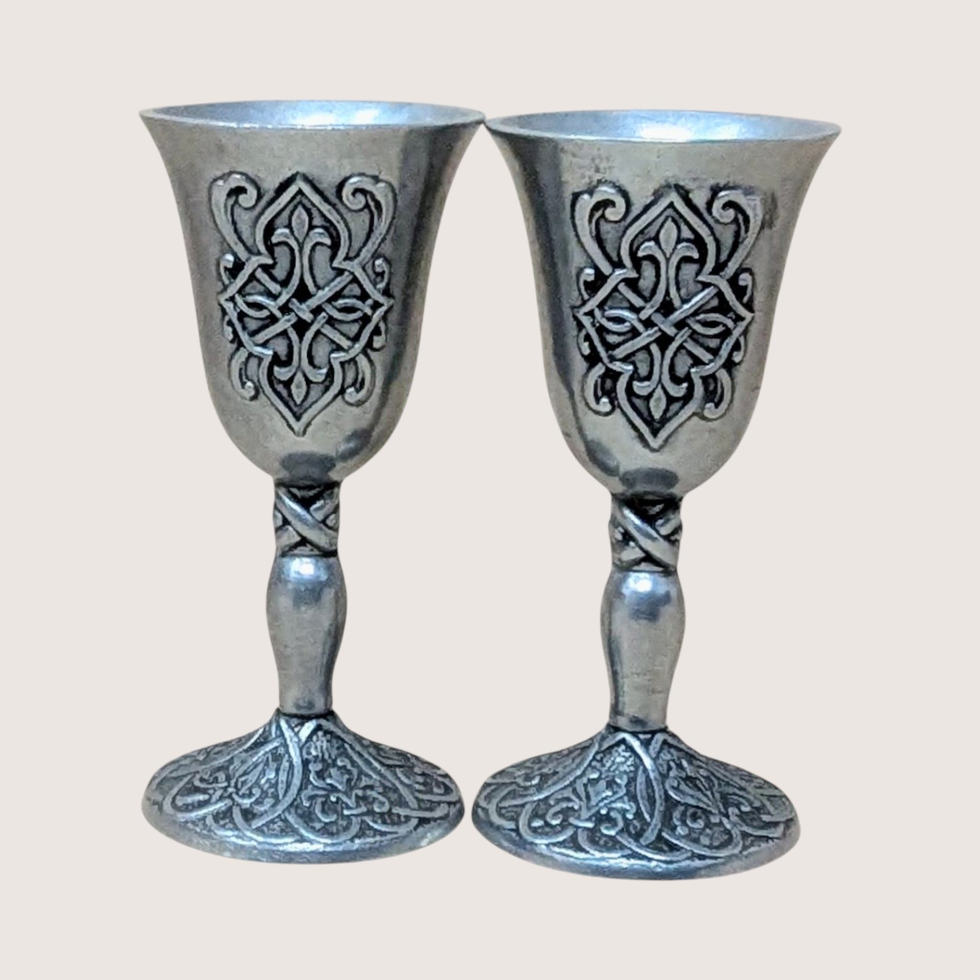 1996 Carlson Forevermore Pewter Set
