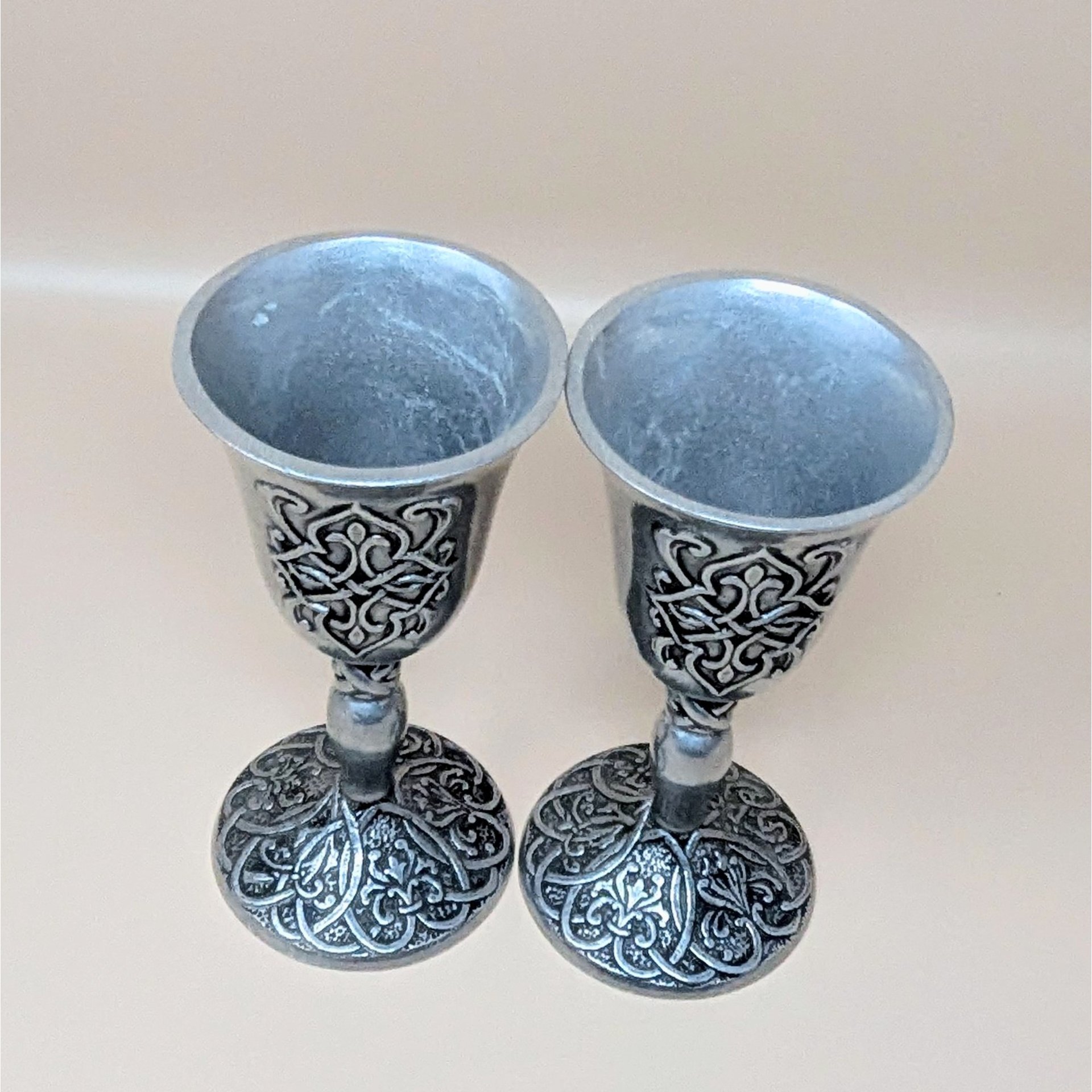 1996 Carlson Forevermore Pewter Set